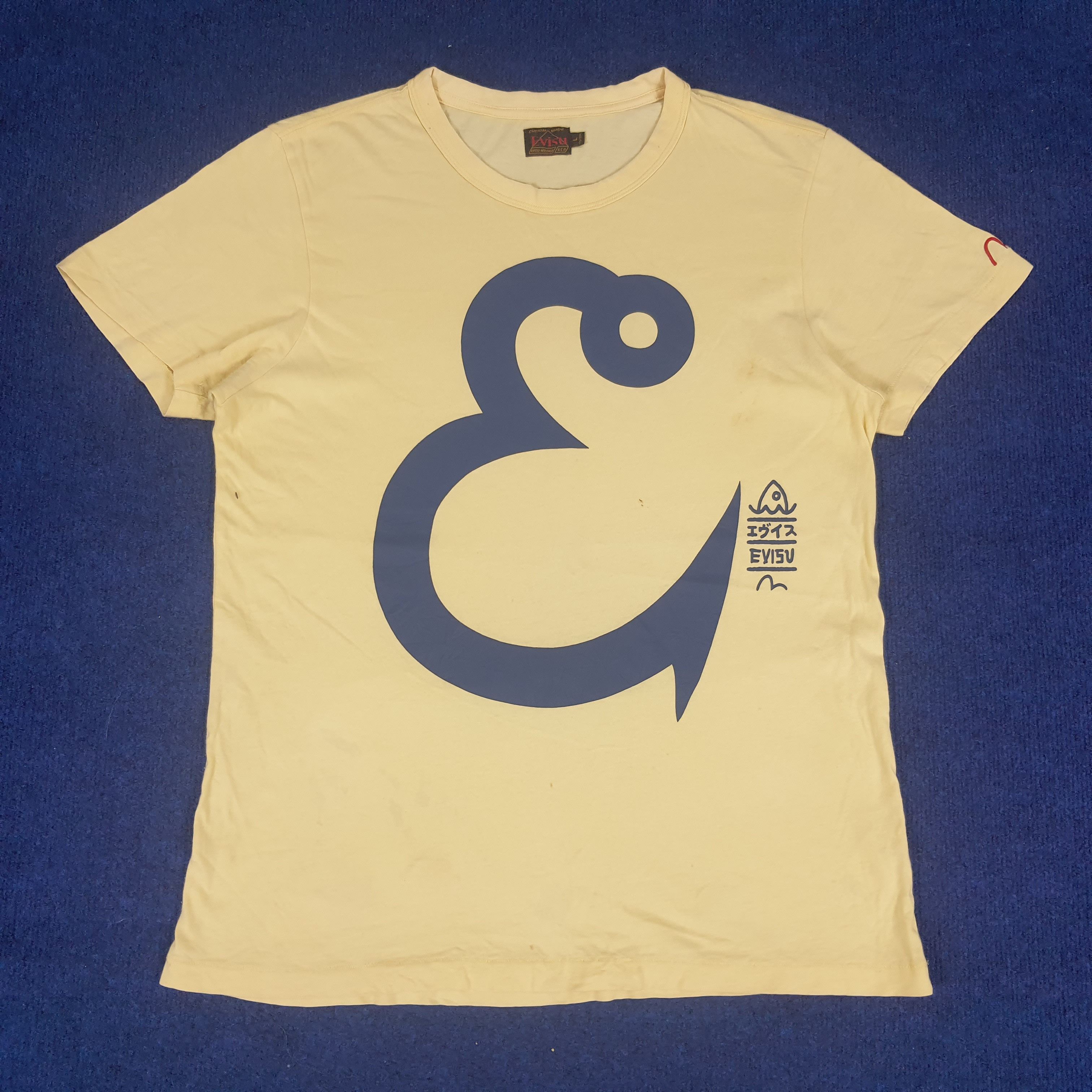 Evisu × Japanese Brand × Vintage Vintage Evisu Japanese Brand T-shirt Size US M / EU 48-50 / 2 - 1 Thumbnail