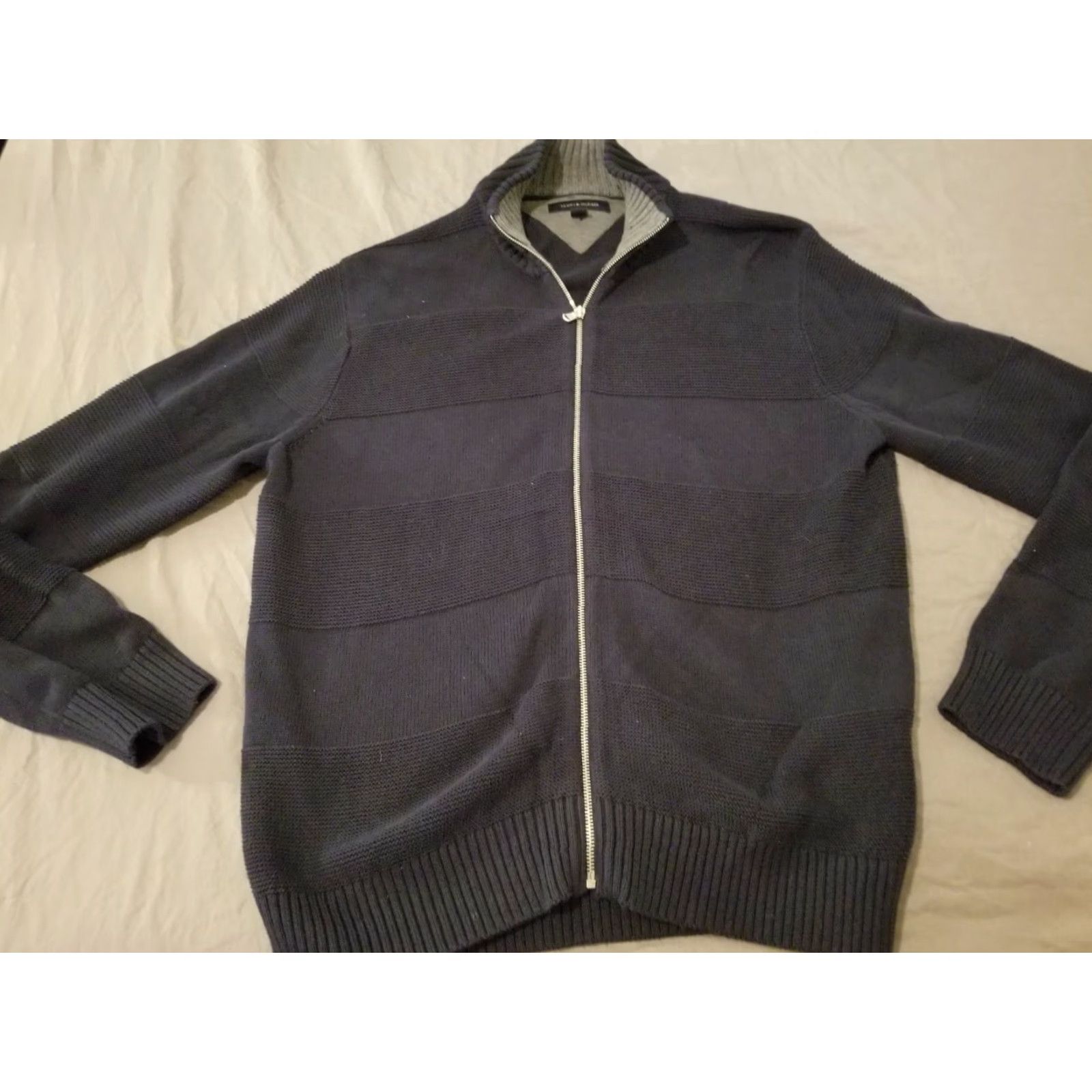 Tommy Hilfiger Mens Tommy Hilfiger Jacket 3-in-1 XL Navy Blue Cotton Size US XL / EU 56 / 4 - 2 Thumbnail