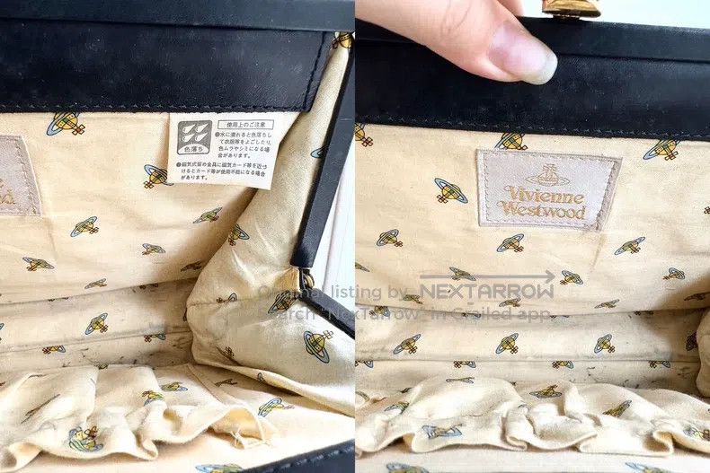Vivienne Westwood Vivienne Westwood size os Vintage Black Saturn Shoulder Bag Size ONE SIZE - 7 Thumbnail