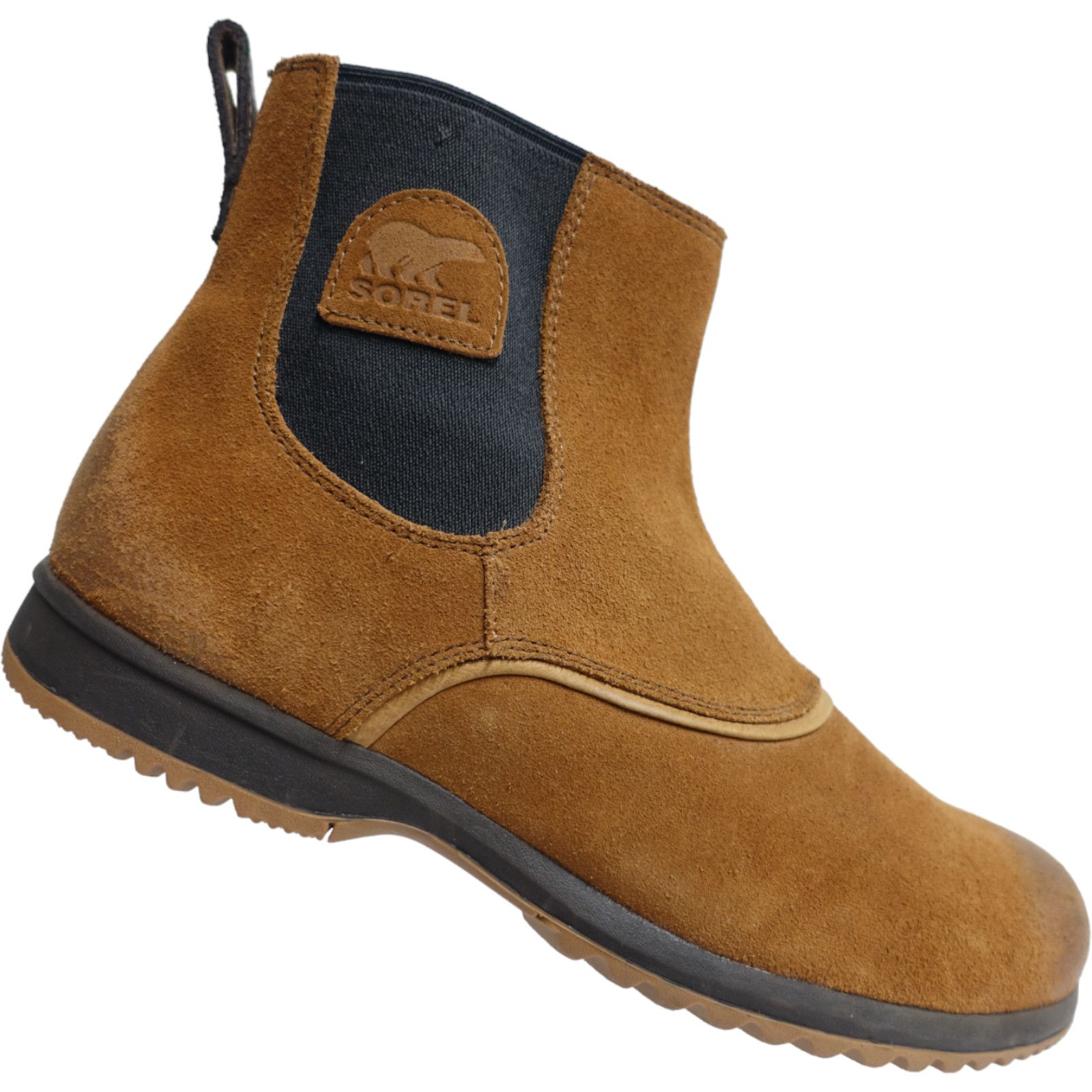 Mens Sorel Greely Suede Chelsea Boots - Brown Size 10 Waterproof Preppy Gorpcore SOREL SOREL Men Chelsea Boots Greely 9.5 Suede Brown Winter  main image 4
