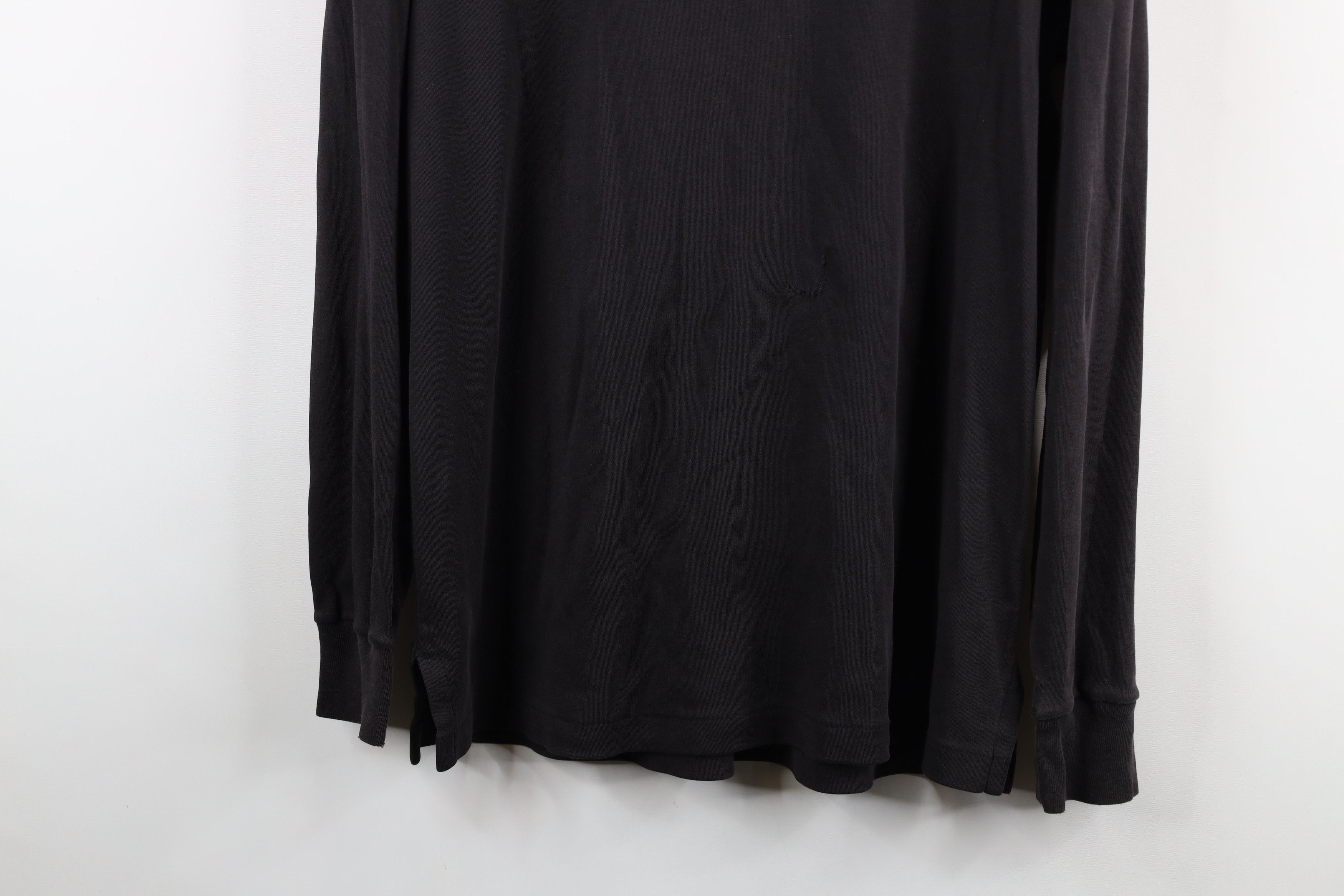 Ralph Lauren × Vintage Vintage 90s Ralph Lauren Turtleneck T-Shirt Black USA Size US M / EU 48-50 / 2 - 3 Thumbnail