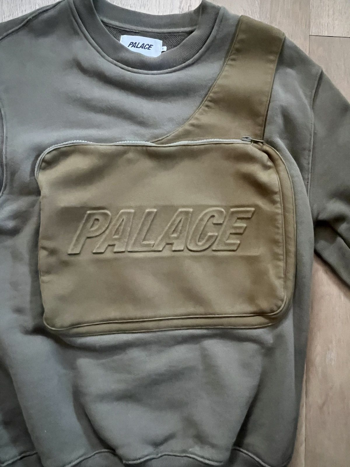 Palace Palace Bag Crew - Olive Size US S / EU 44-46 / 1 - 2 Thumbnail