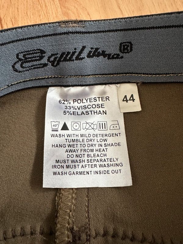 Equilibrio Equilibre breeches brown size 44 Size 32" / US 10 / IT 46 - 8 Thumbnail