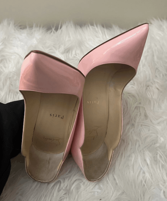 Christian Louboutin Hot Chick 100mm pump pink patent leather 36.5 Size US 6.5 / IT 36.5 - 6 Thumbnail