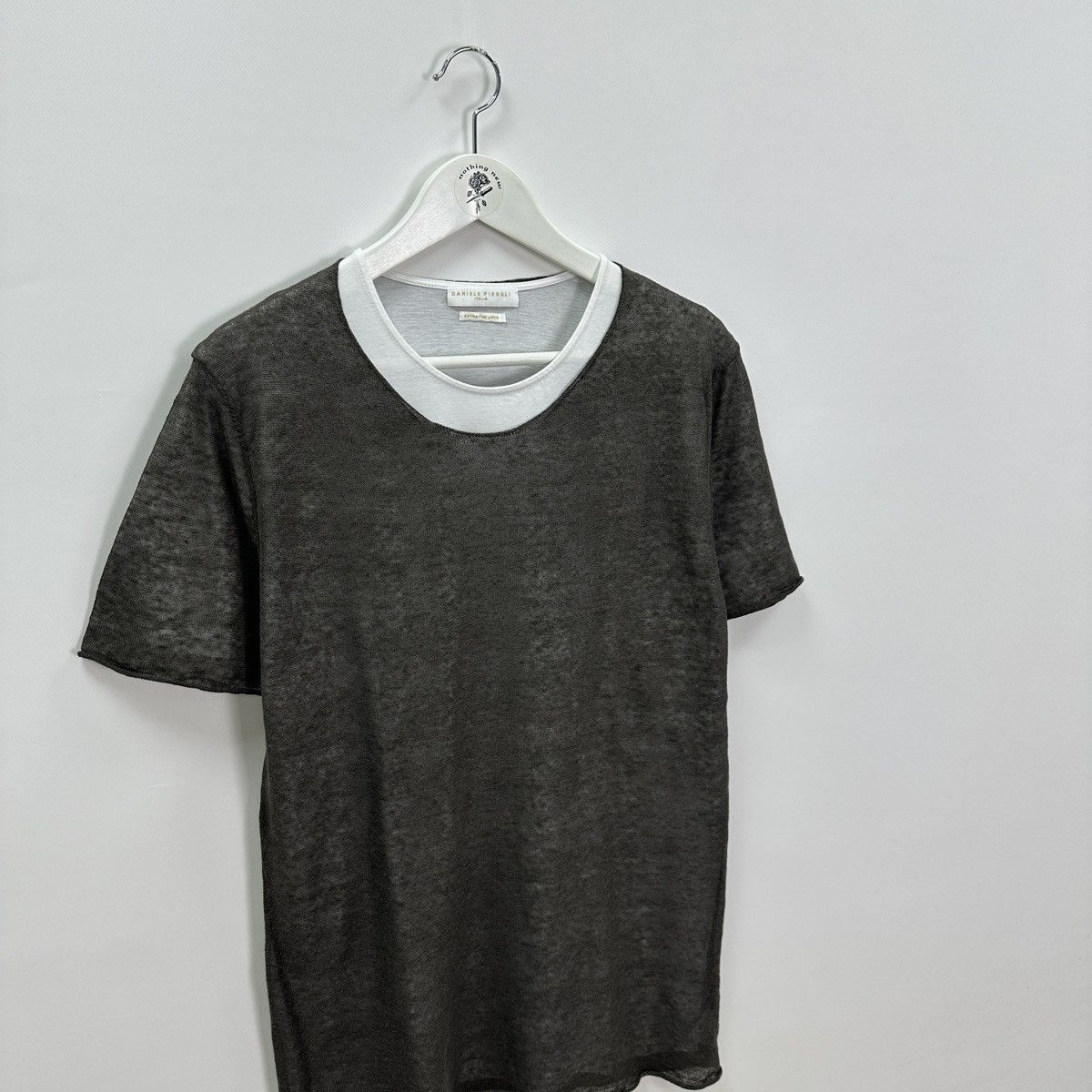 Daniele Fiesoli Daniele Fiesoli Extra Fine Linen tee Italy designer luxury Size US M / EU 48-50 / 2 - 4 Thumbnail
