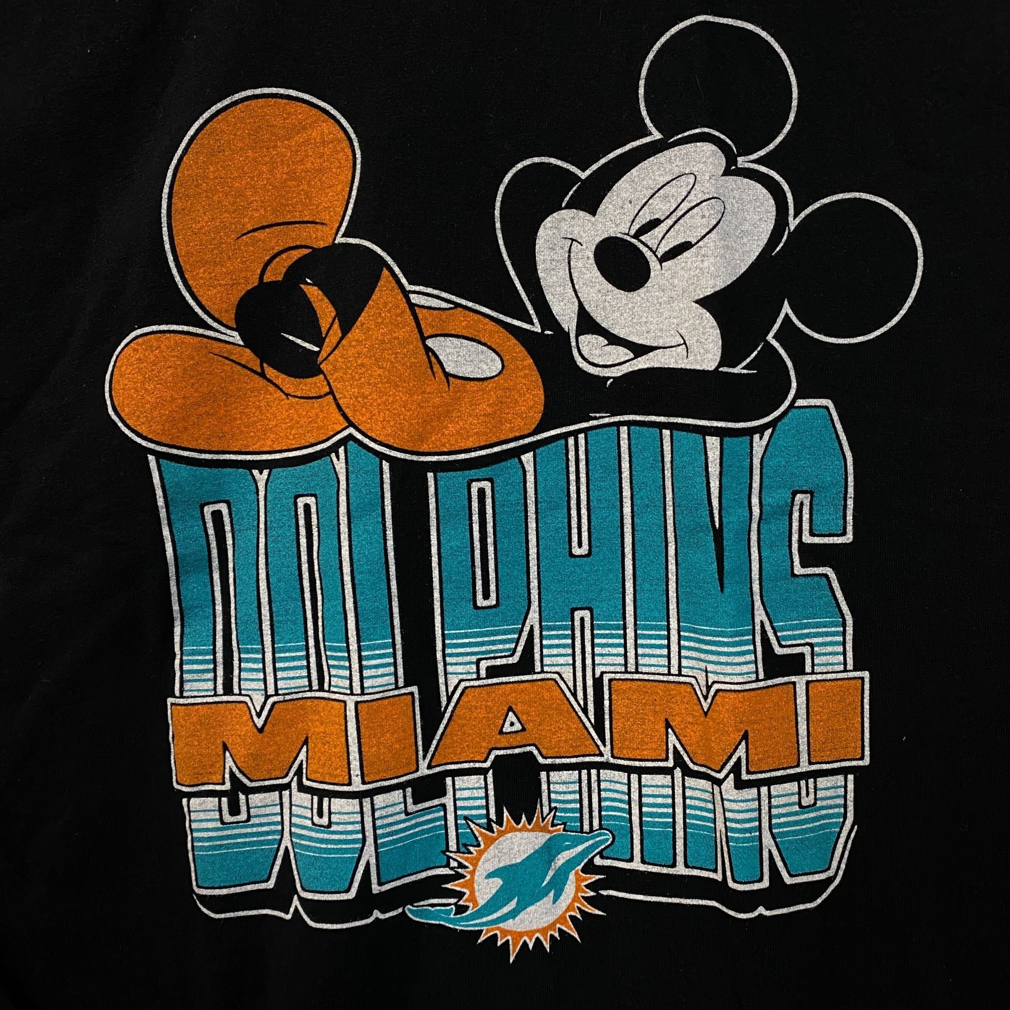 Junk Food Disney x Junk Food NFL Miami Dolphins Mickey Mouse Kick Back Size US XL / EU 56 / 4 - 2 Thumbnail