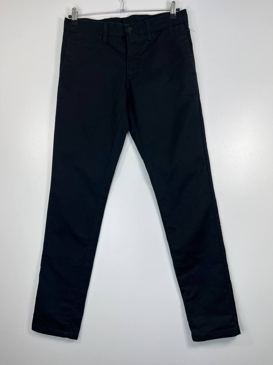 Carhartt Carhartt WIP Sid Pant Black Slim Fit Chinos Size 30x32 Size US 30 / EU 46 - 1 Thumbnail