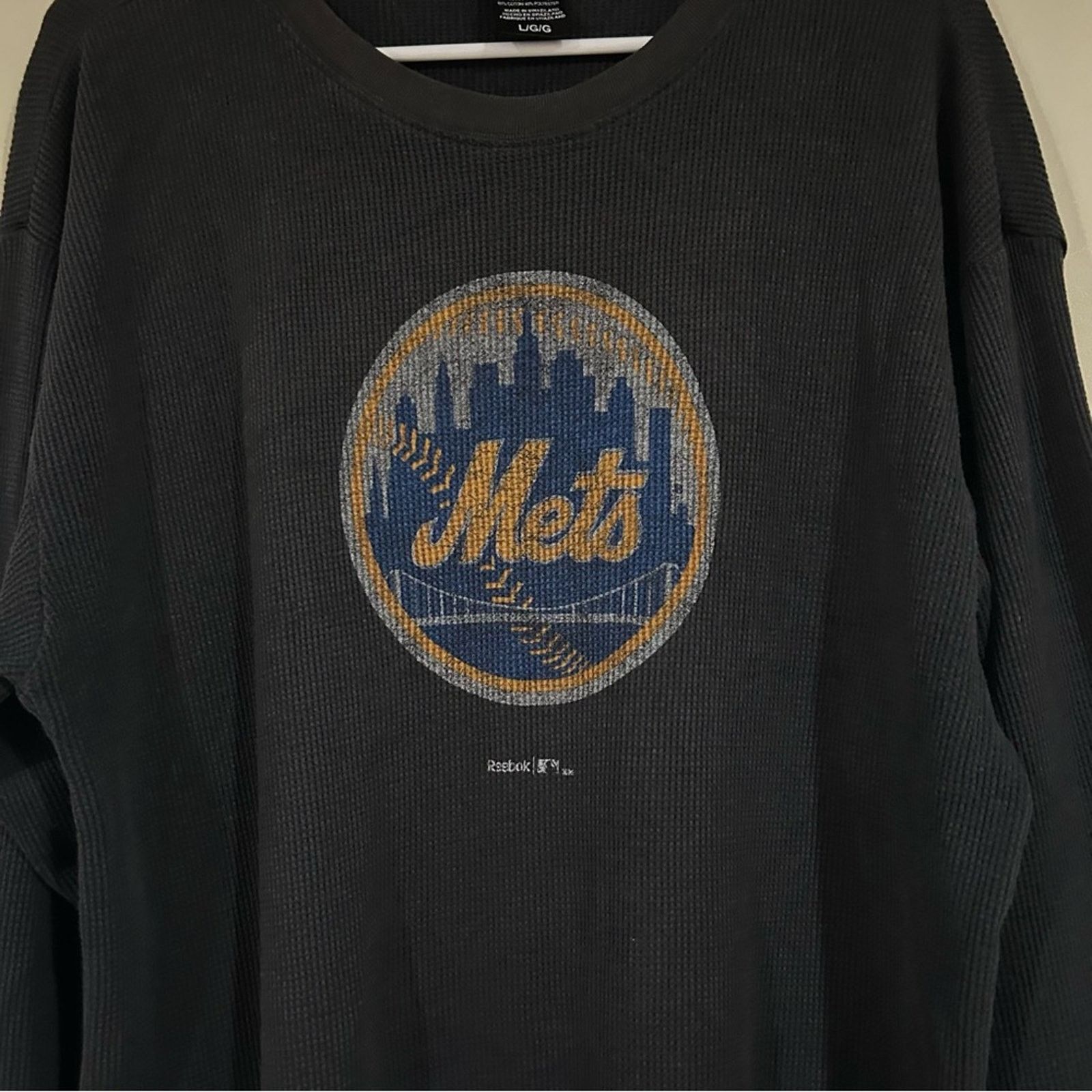 Reebok Reebok New York Mets Baseball Thermal Shirt Size US L / EU 52-54 / 3 - 2 Thumbnail