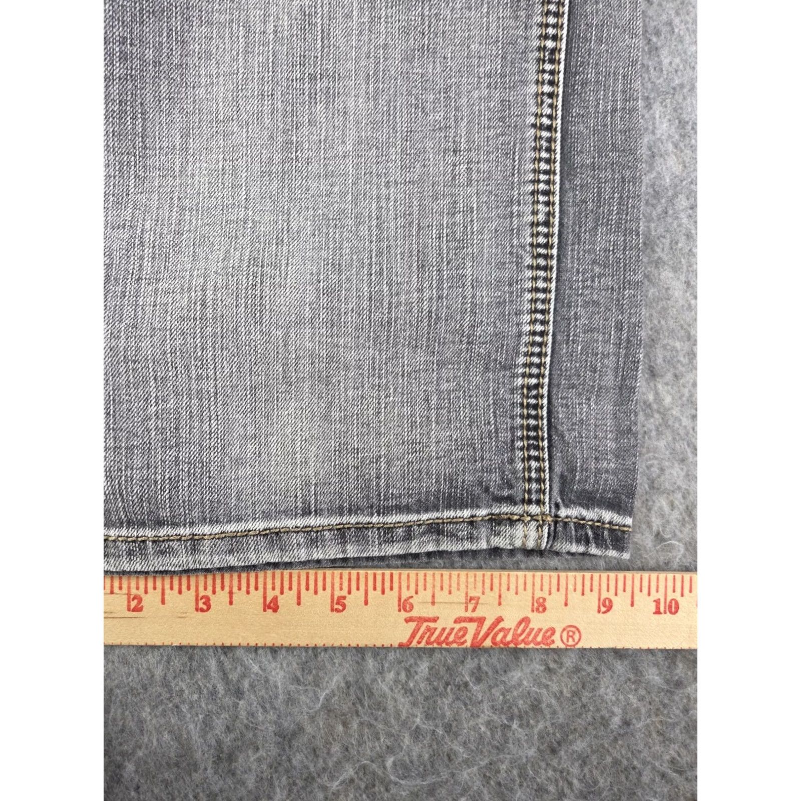 Denime TK Axel Jeans Mens 38x32 Denim Blue Relaxed Straight 90s Grunge Band City Hip Hop Punk Logo 5-Pocket USA Jeans Size US 38 / EU 54 - 7 Thumbnail