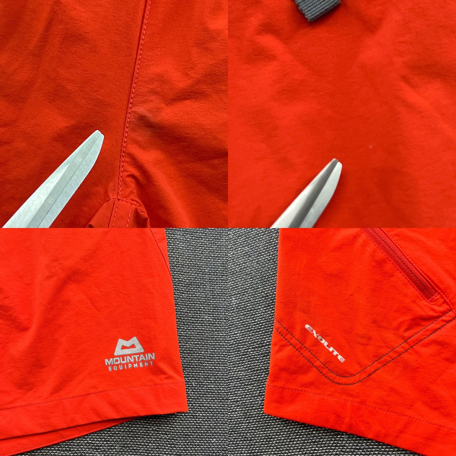 Mountain Equipment Mountain Equipment Exolite Shorts Mens Medium Orange Outdoor Trekking Bermuda Hiking Stretch Belted Casual Travel Size US 31 - 8 Thumbnail