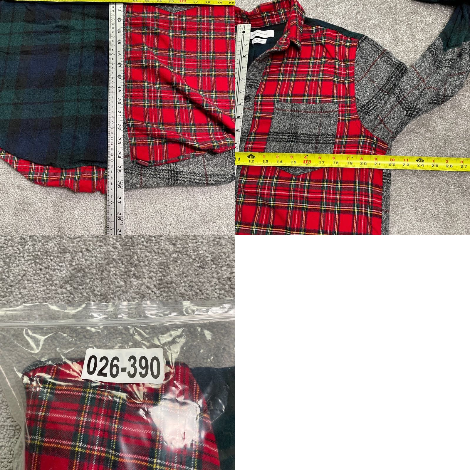 Urban Outfitters Urban Outfitters Shirt Flannel Mens Medium Multi Plaid Cotton Long Sleeve Casual Size M / US 6-8 / IT 42-44 - 9 Thumbnail