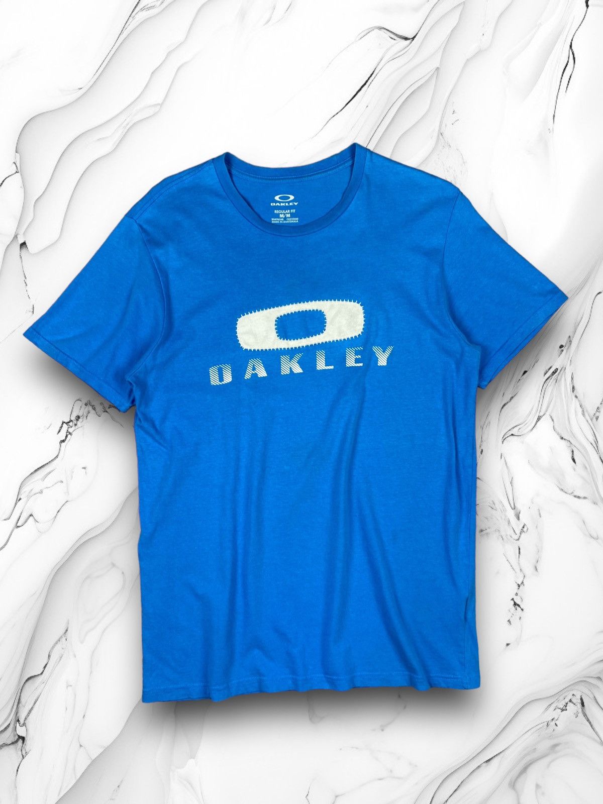 Oakley × Vintage Vintage Oakley Software Big Logo Gorpcore T Shirt Size US M / EU 48-50 / 2 - 1 Thumbnail
