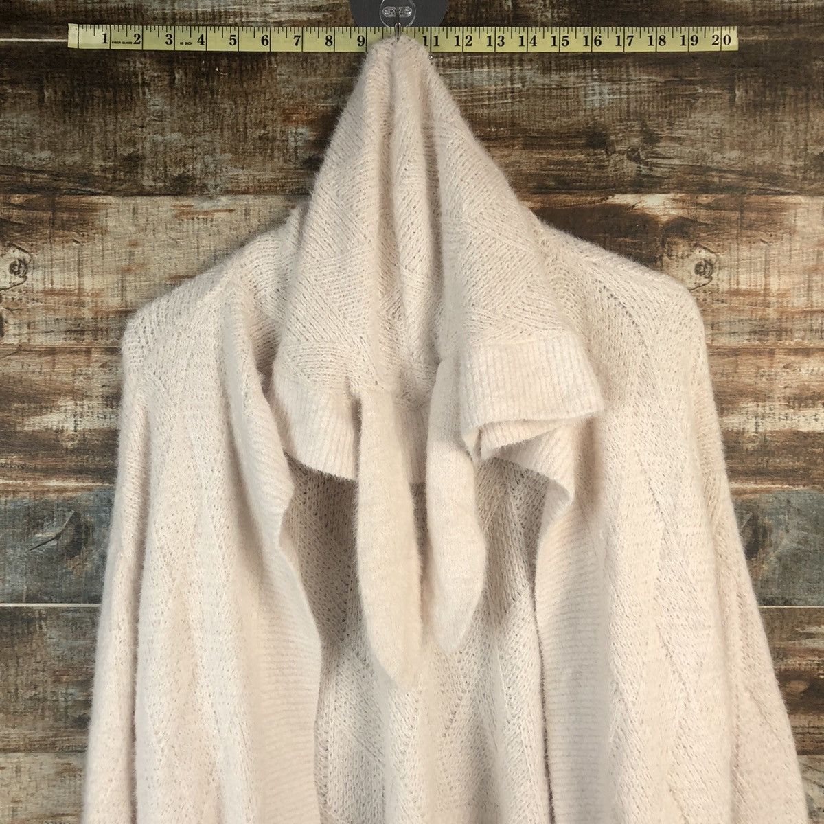 Homespun Knitwear DL Gelatao Pique Pink Cardigan Hoodie Knitwear #C331 Size M / US 6-8 / IT 42-44 - 4 Thumbnail