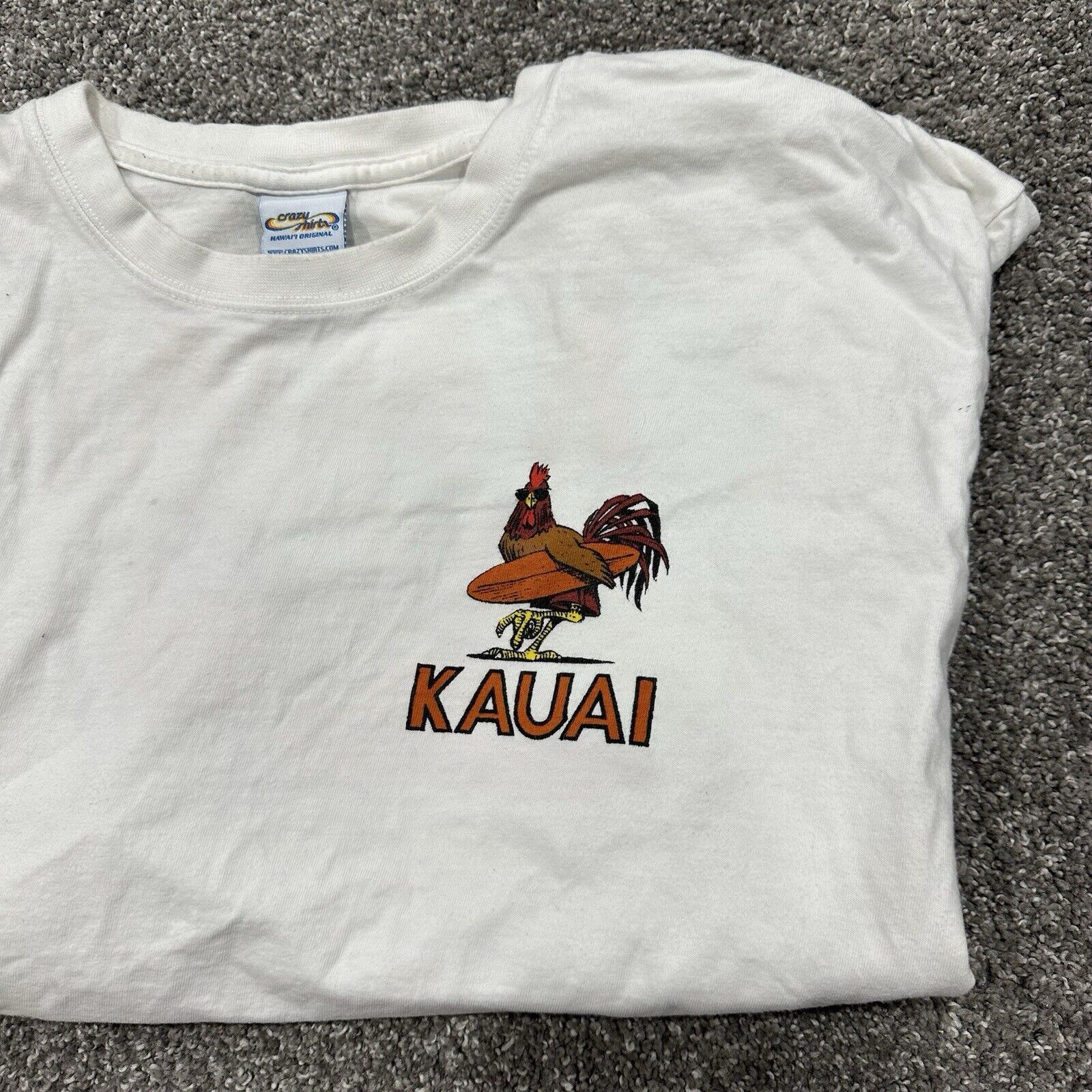 Other Vtg Kauai Hawaii Crazyshirts Rooster Graphic Shirt Men Sz XL Size US XL / EU 56 / 4 - 8 Thumbnail