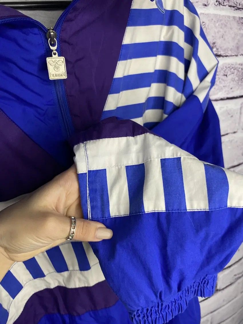 Vintage 🪢 Vintage Hummel 90s Half Zip Light Jacket Rare Streetwear🪢 Size US L / EU 52-54 / 3 - 7 Thumbnail