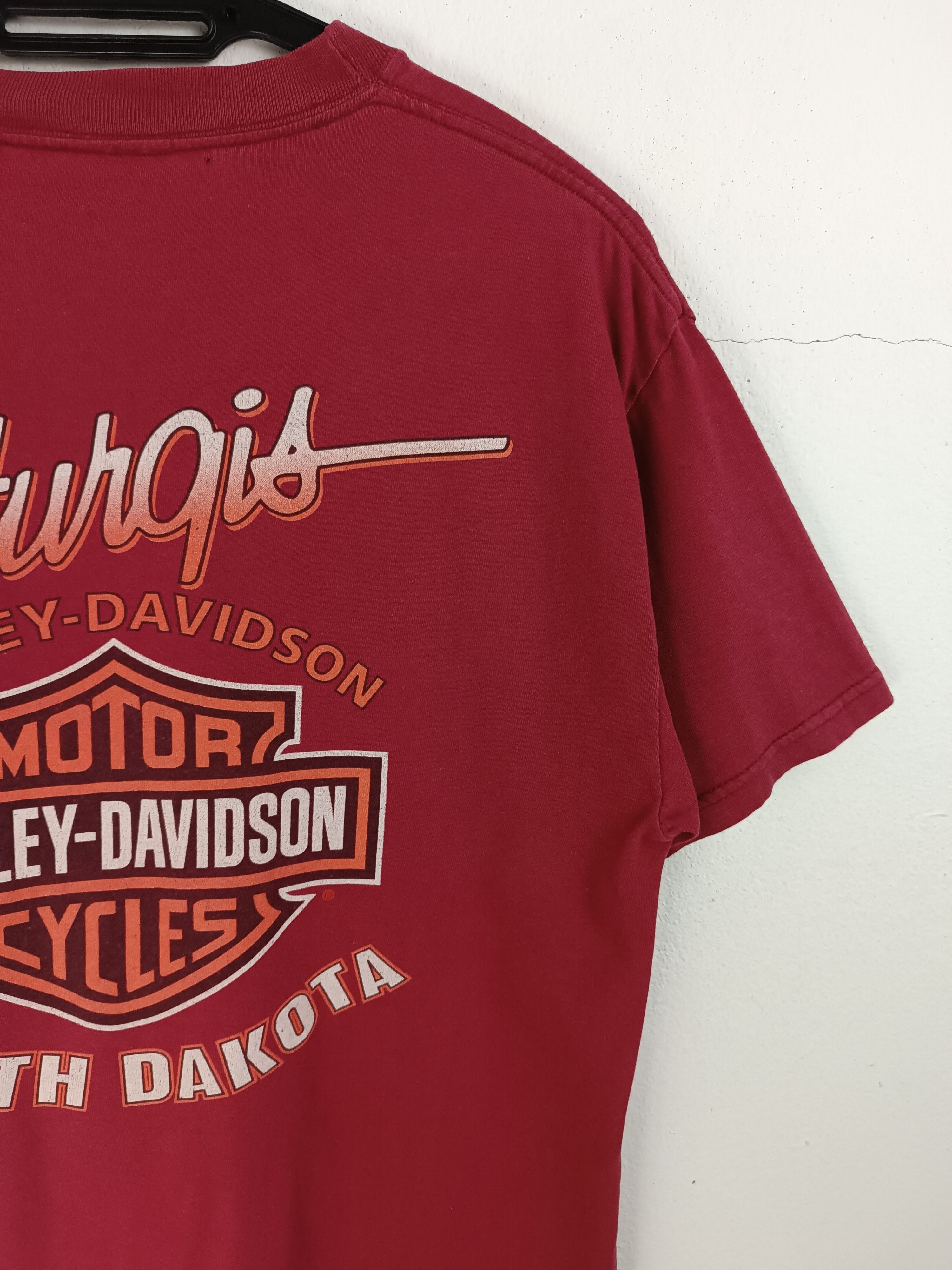 Harley Davidson THRASH FADED VINTAGE 2004 HARLEY DAVIDSON STURGIS CHOPPER Size US M / EU 48-50 / 2 - 6 Thumbnail