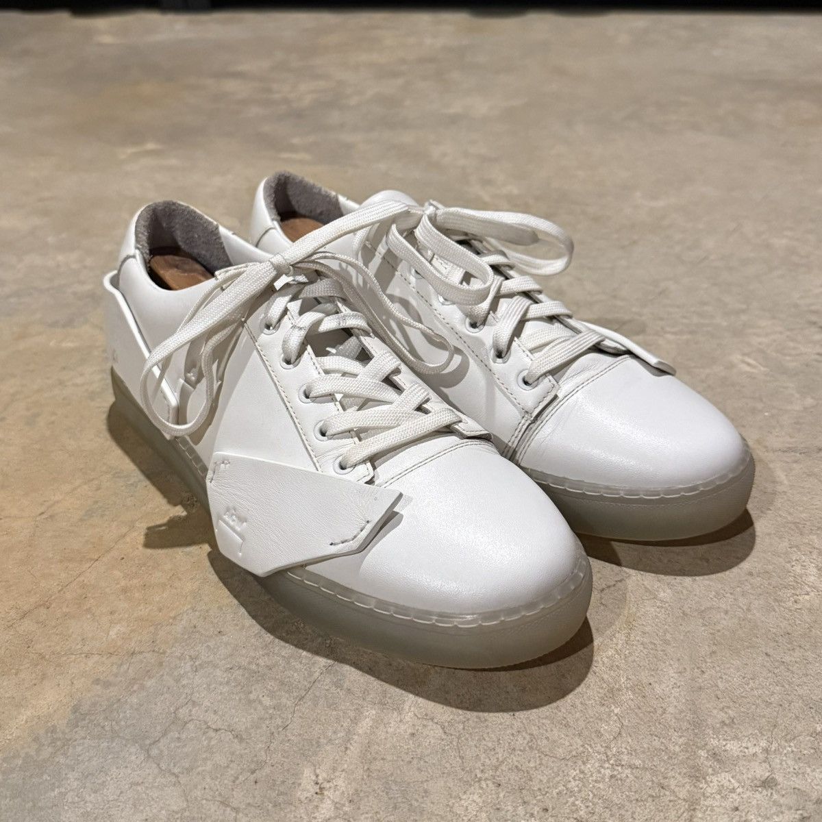 A-COLD-WALL* A-Cold-Wall* Shard Leather Shoes White Whittier US 9 Size US 9 / EU 42 - 11 Thumbnail