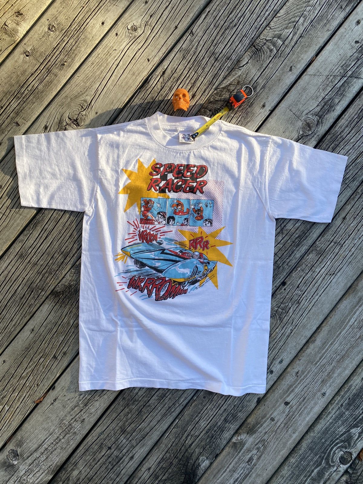 Japanese Brand × Vintage Vintage Speed Racer anime shirt sz L Size US L / EU 52-54 / 3 - 1 Thumbnail
