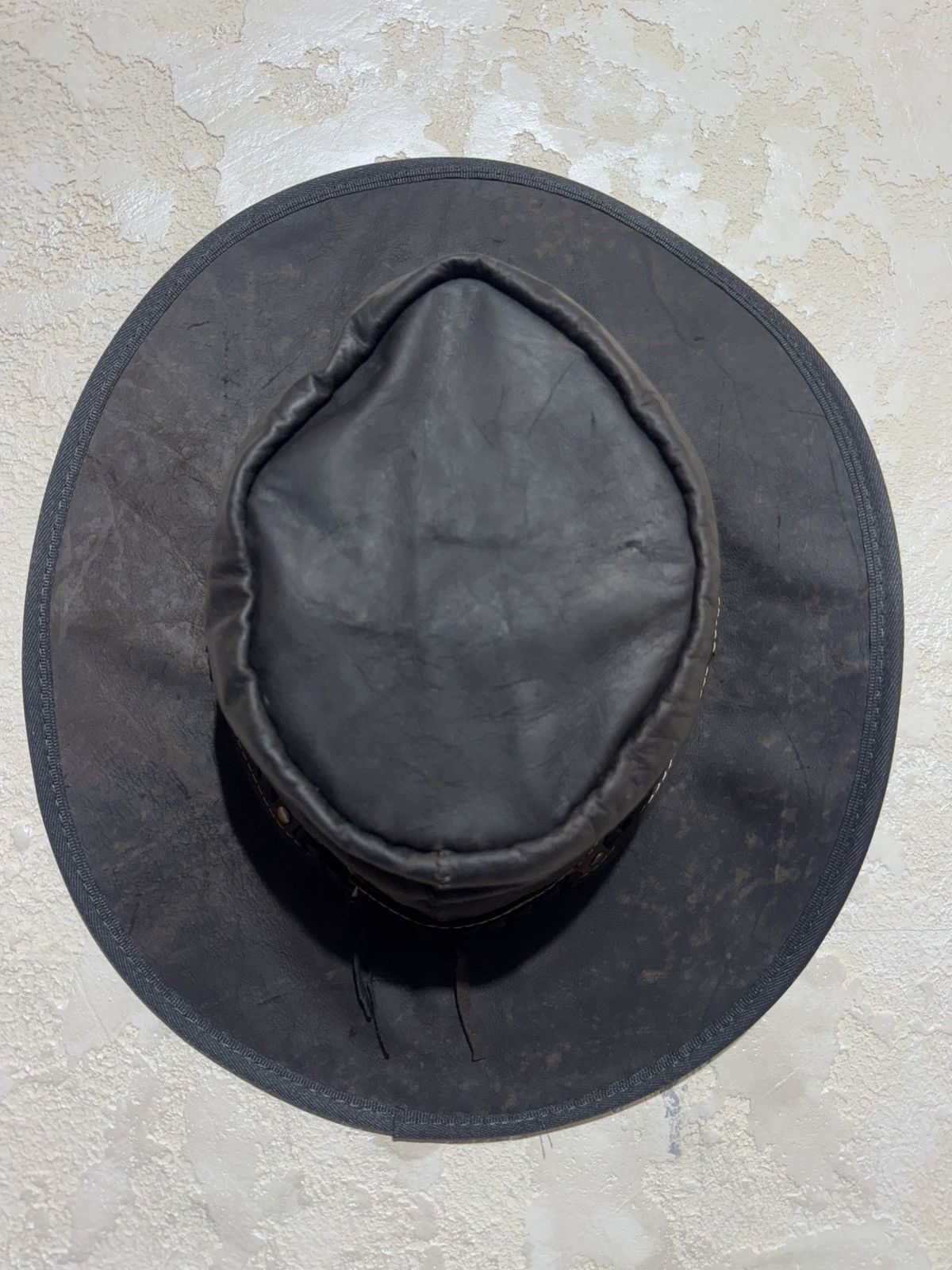 Vintage BarmahHats Vintage Kangaroo Leather Hat Size ONE SIZE - 18 Thumbnail