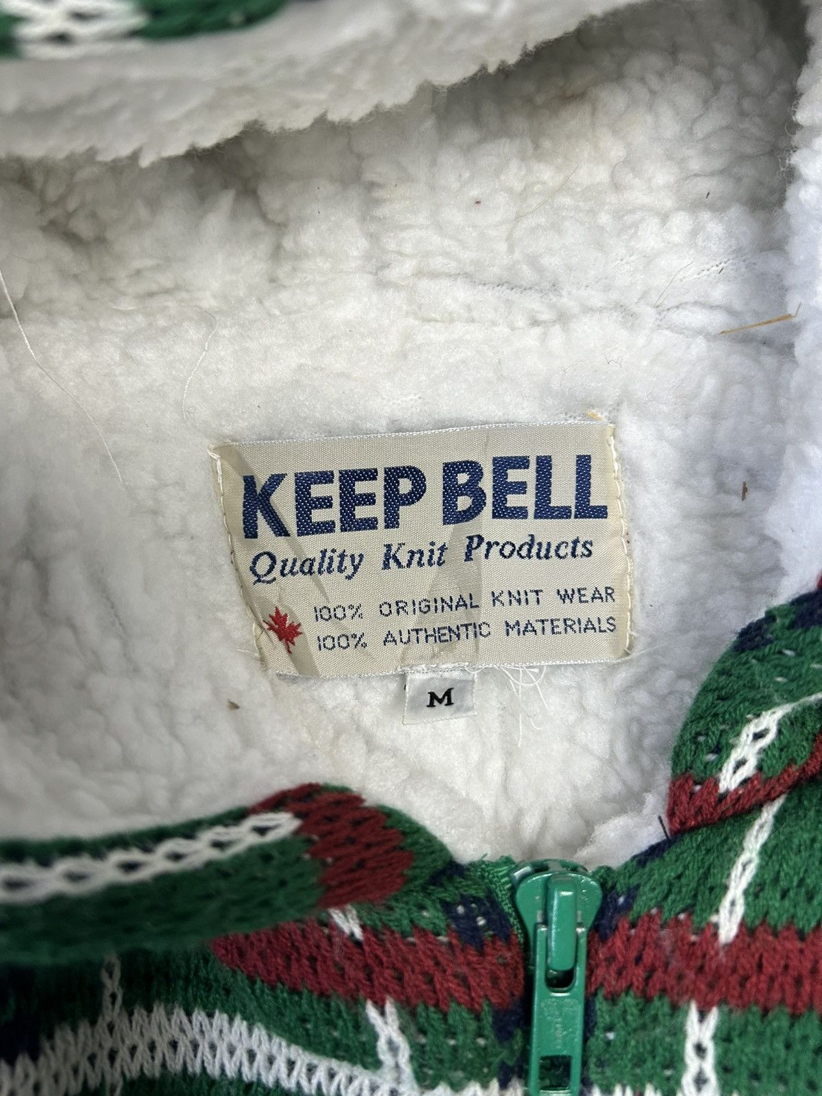 Japanese Brand KEEP BELL ORIGINAL KNITWEAR JACKET Size US M / EU 48-50 / 2 - 4 Thumbnail