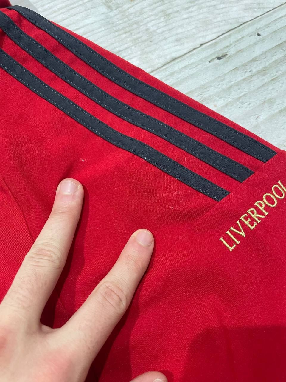 Adidas Vintage Adidas Liverpool 2009 2010 Track Soccer Jacket Size US L / EU 52-54 / 3 - 9 Thumbnail