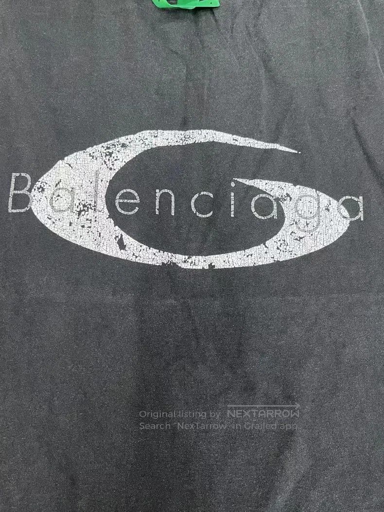 Balenciaga Balenciaga Logo Loose Crewneck Short Sleeve T-Shirt. Size US L / EU 52-54 / 3 - 3 Thumbnail