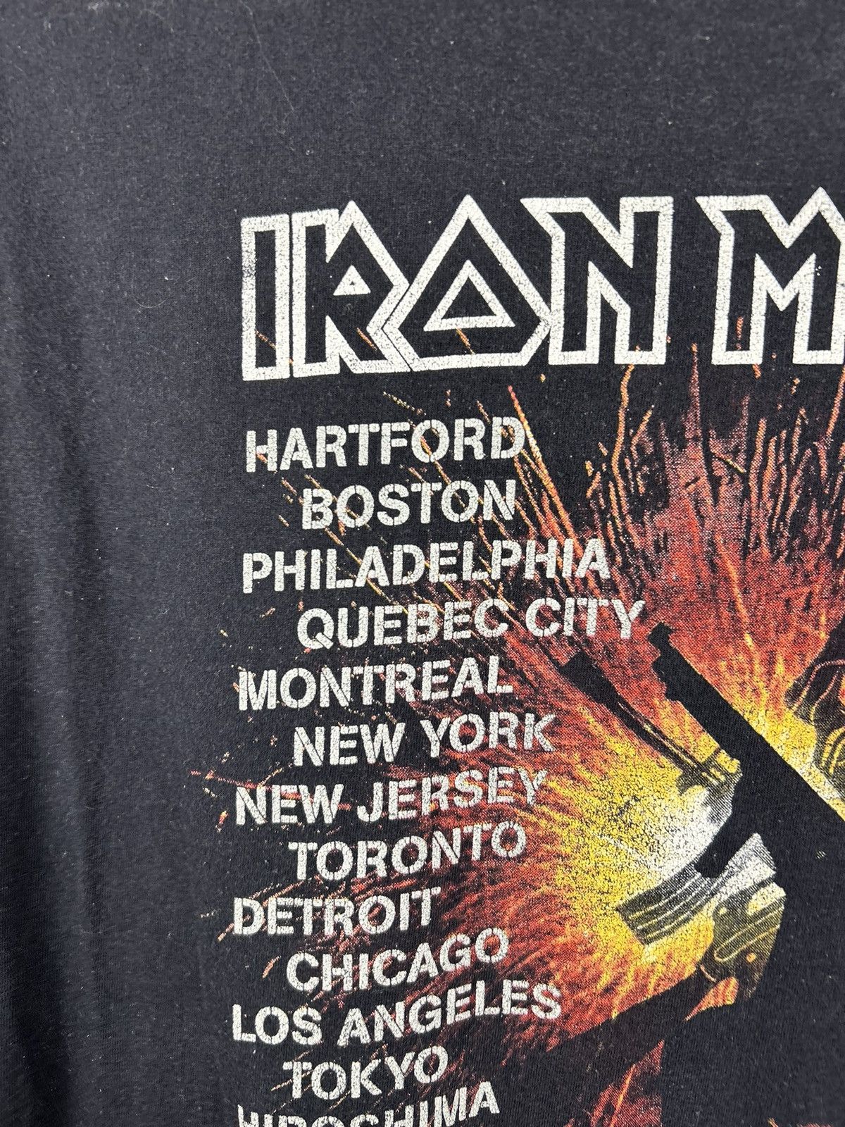 Vintage Vintage 00s Iron Maiden A Matter Of Life and Death 2006 Tee Size US XL / EU 56 / 4 - 20 Thumbnail