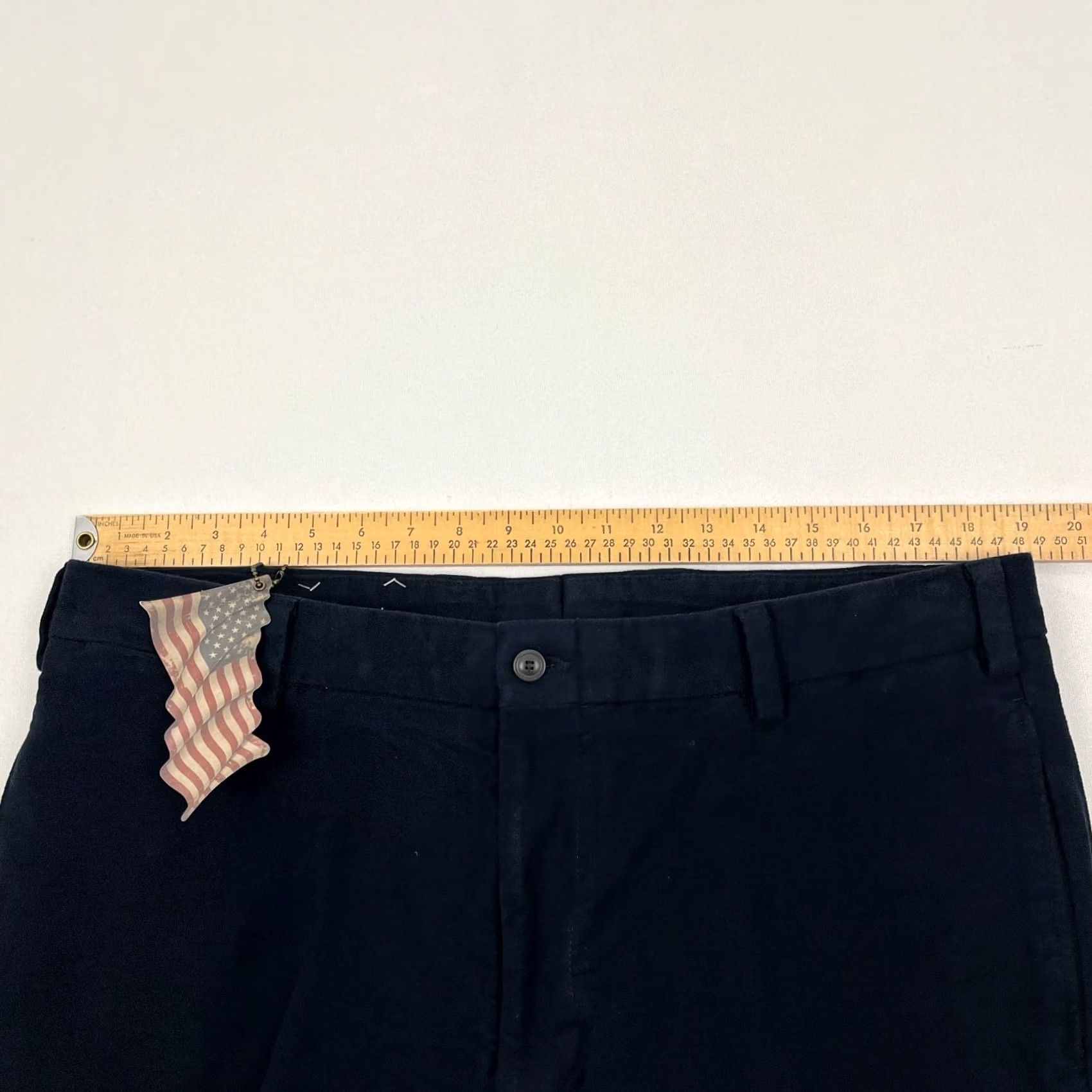Bills Khakis VINTAGE Bills Khakis Moleskin Pants Mens 36 x 28 Classic Navy Blue Stretch Trousers NEW Size US 36 / EU 52 - 4 Thumbnail