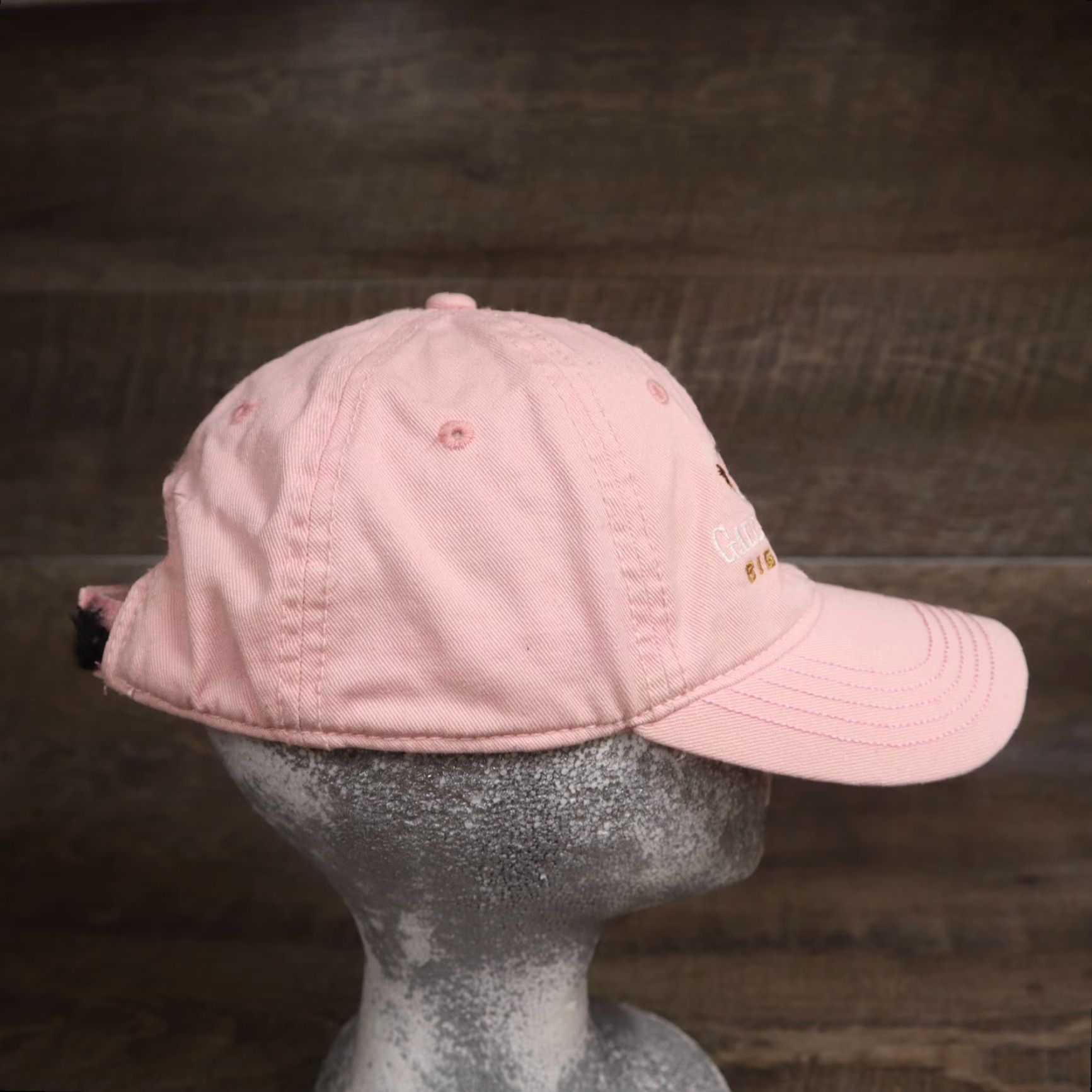 Vintage Fishing Hat Gallatin River Guides Big Sky Montana Pink Cap Adult Adjustable Pink Hat Unisex Adults Baseball Cap Cotton 100 % Casual Outdoors Boys Mens Size ONE SIZE - 3 Thumbnail