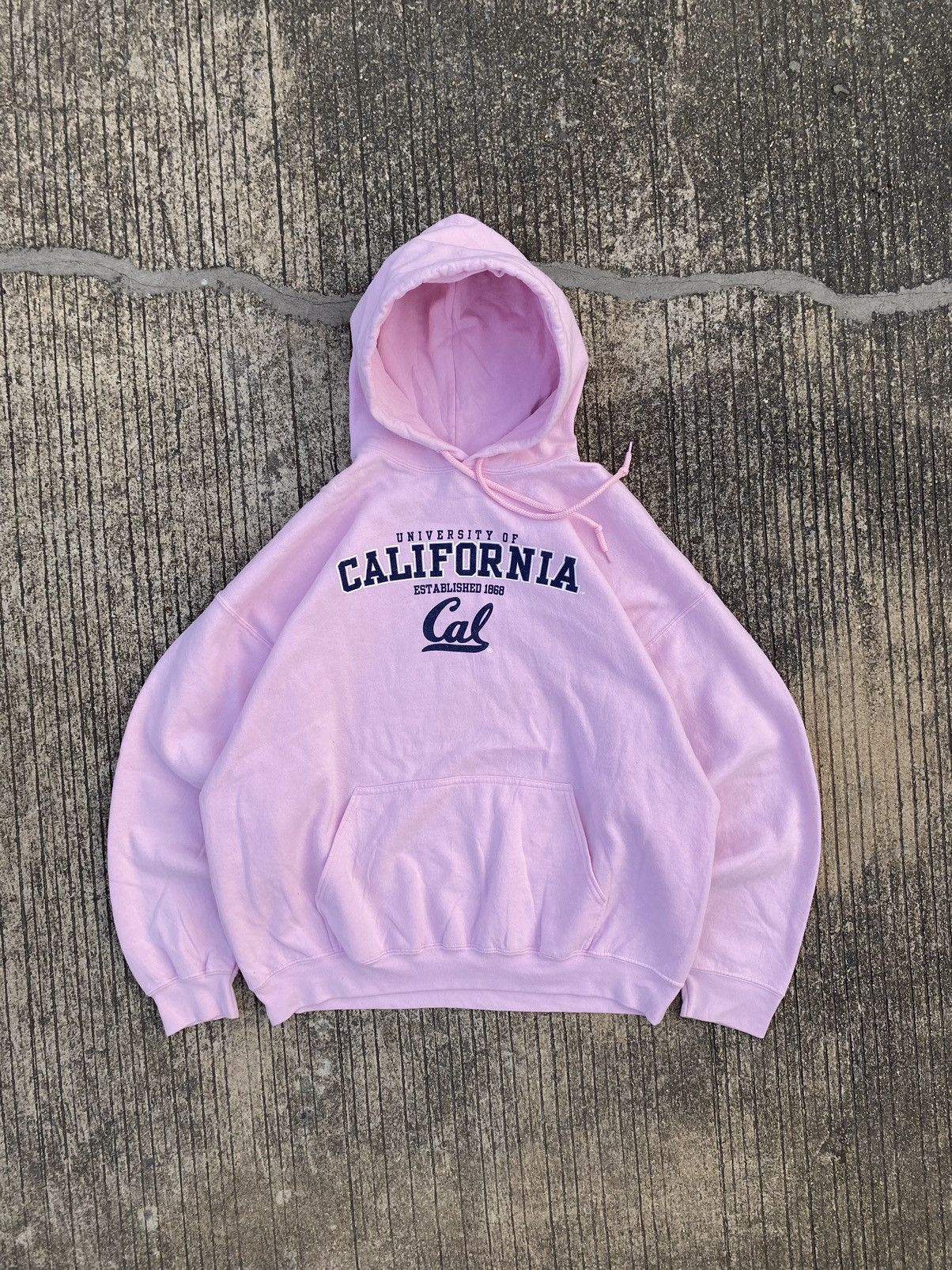 Russell Athletic Vintage Gildan Pink “CA” Hoodie Size US XL / EU 56 / 4 - 1 Thumbnail