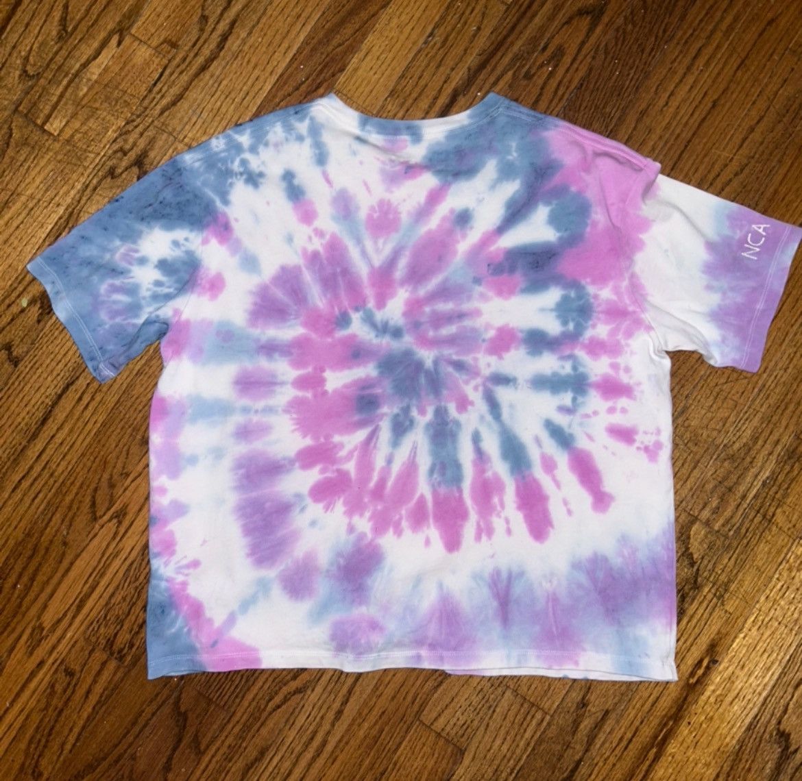 Jordan Brand jordan x Nina Chanel cropped Large tye died designer shirt Size US M / EU 48-50 / 2 - 2 Thumbnail
