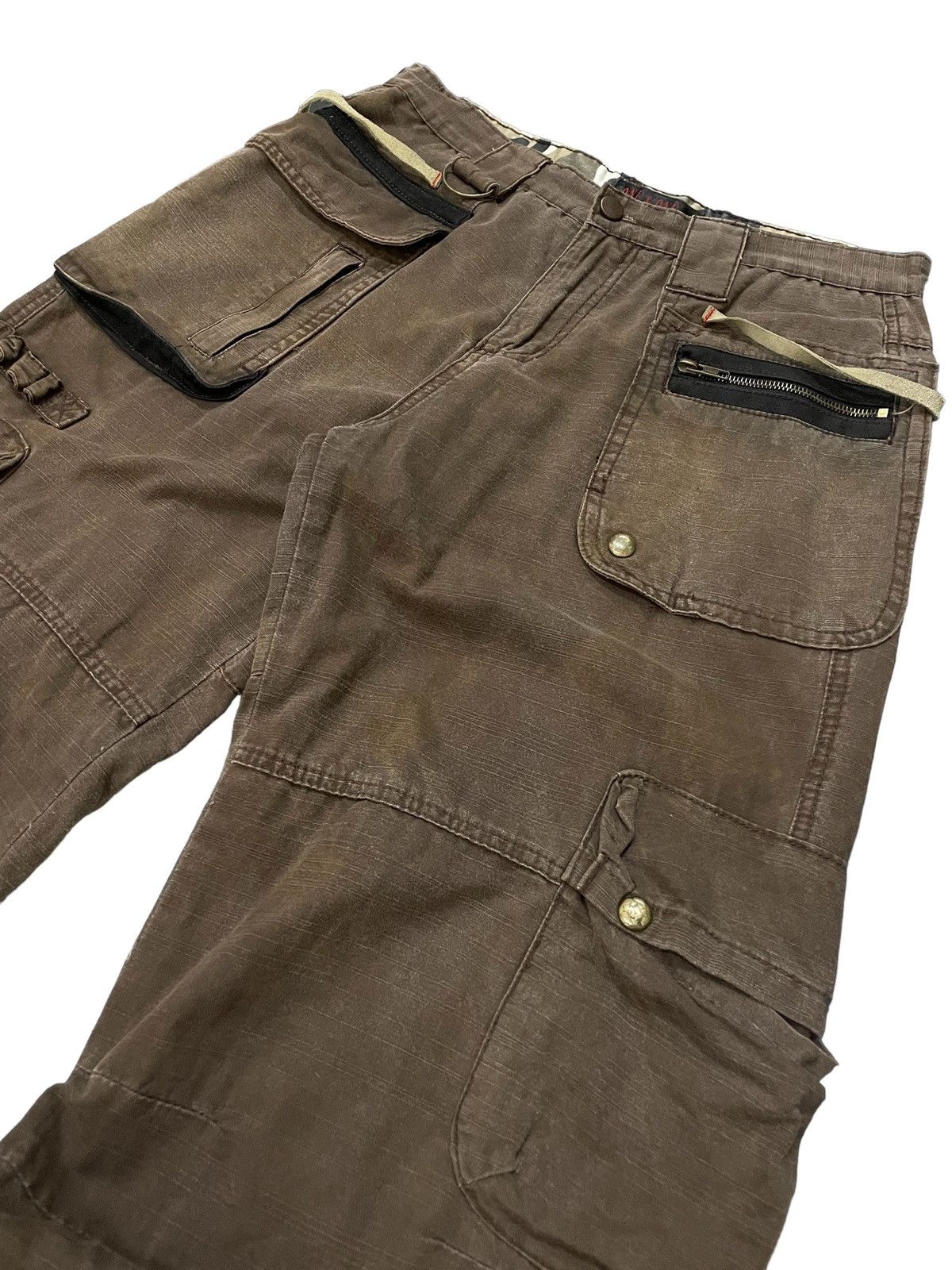 Designer × Junya Watanabe Dolce & Gabanna Style Cargo Baggy Large MultiPocket Pants Size US 32 / EU 48 - 8 Thumbnail