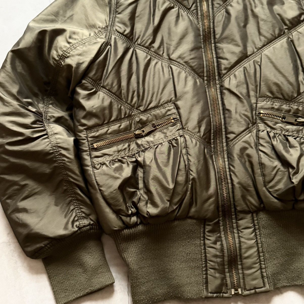 If Six Was Nine Military Bomber Jacket Fur LGB If Six Was Nine Vibe Y2K Size L / US 10 / IT 46 - 5 Thumbnail