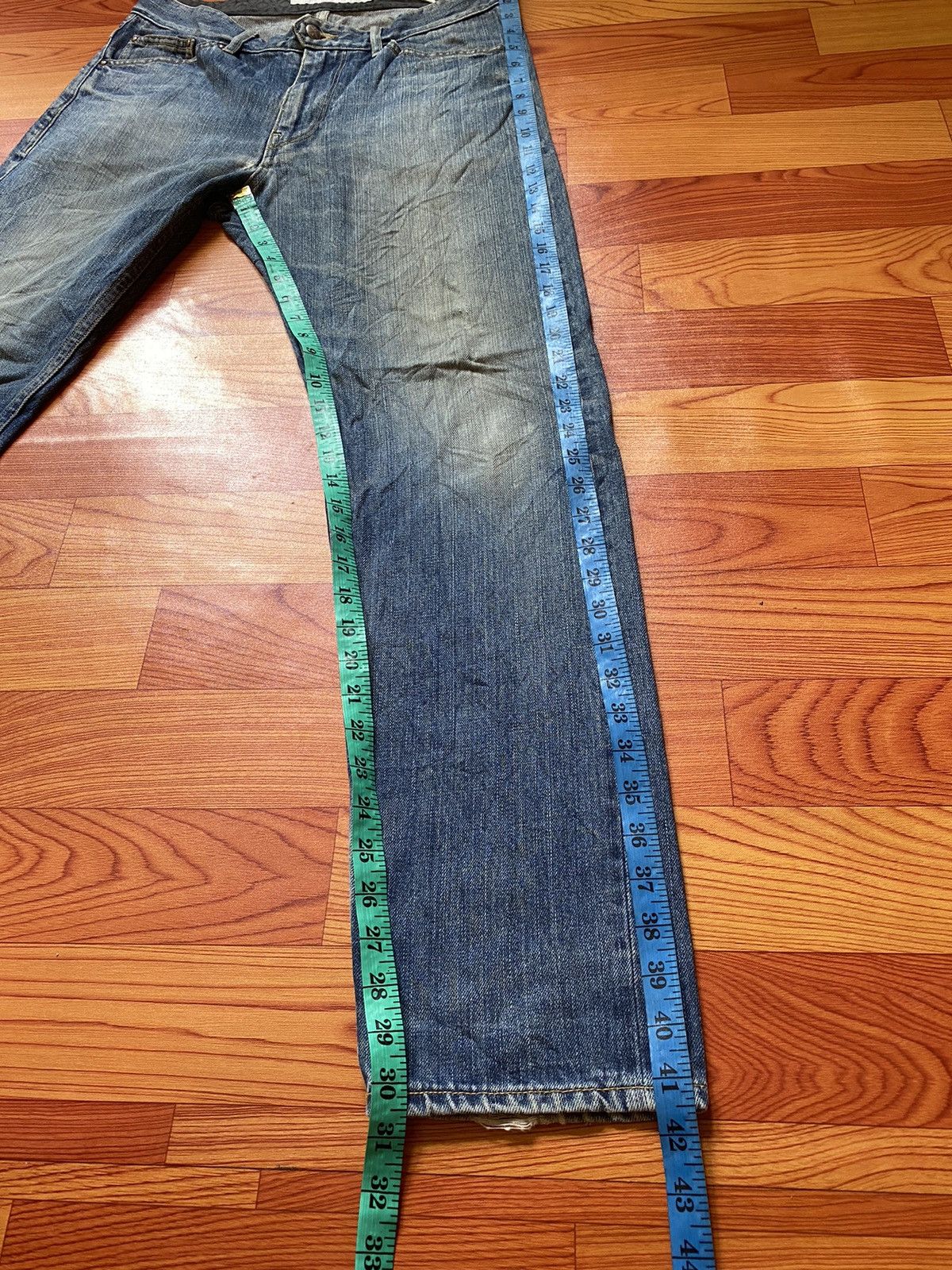 Japanese Brand × White Mountaineering Vintage White Mountaineering Selvedge Denim Size US 33 - 14 Thumbnail