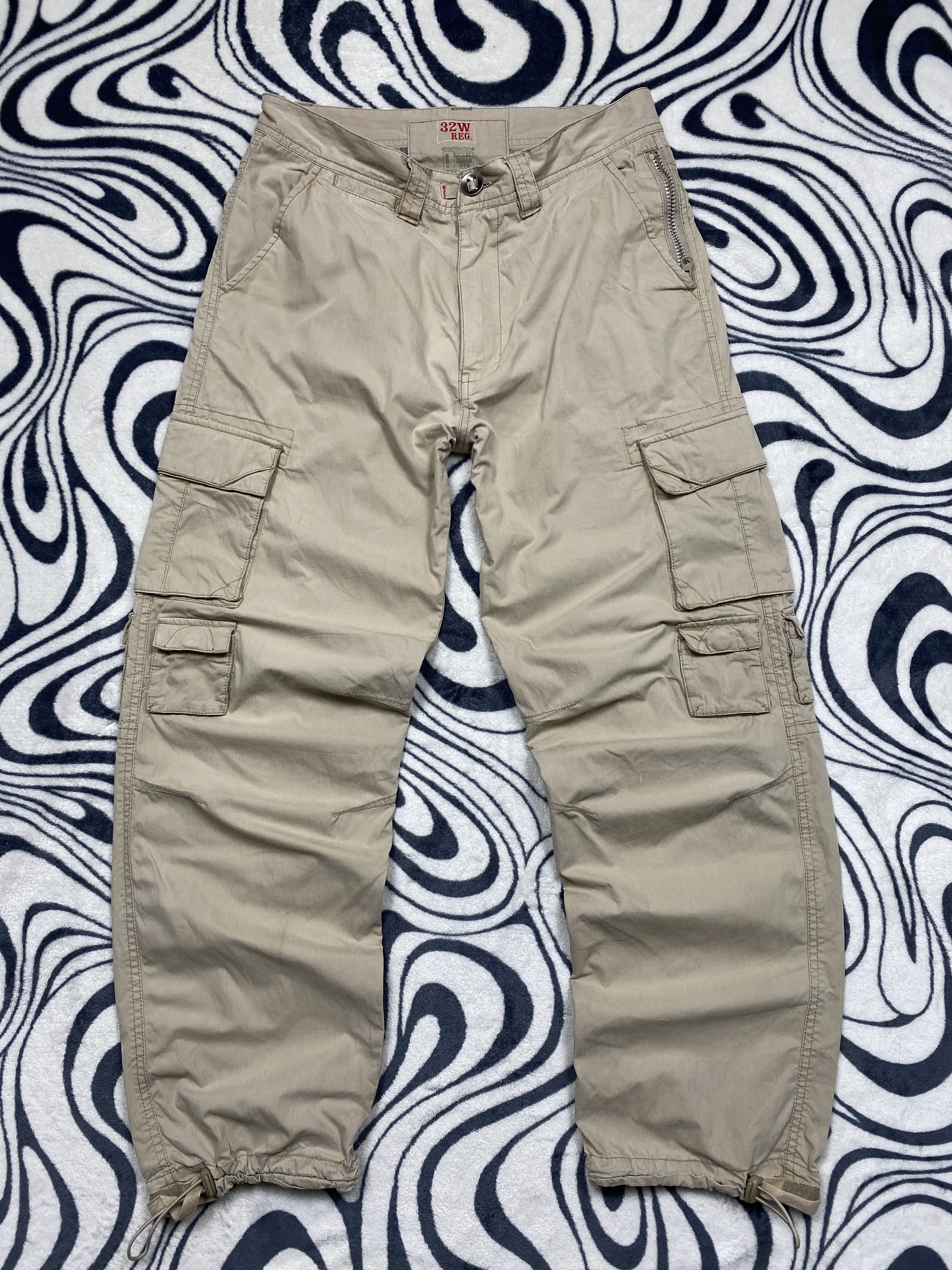 20471120 Vintage Military Cargo Pants Y2K Double Knee Size US 32 / EU 48 - 1 Thumbnail