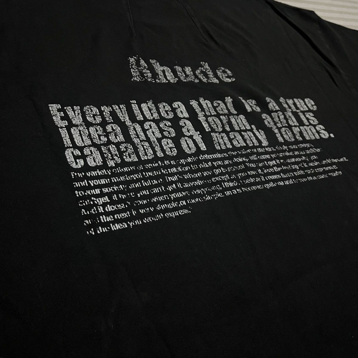 Rhude Rhude Falling For You Graphic Tshirt Size US M / EU 48-50 / 2 - 5 Thumbnail