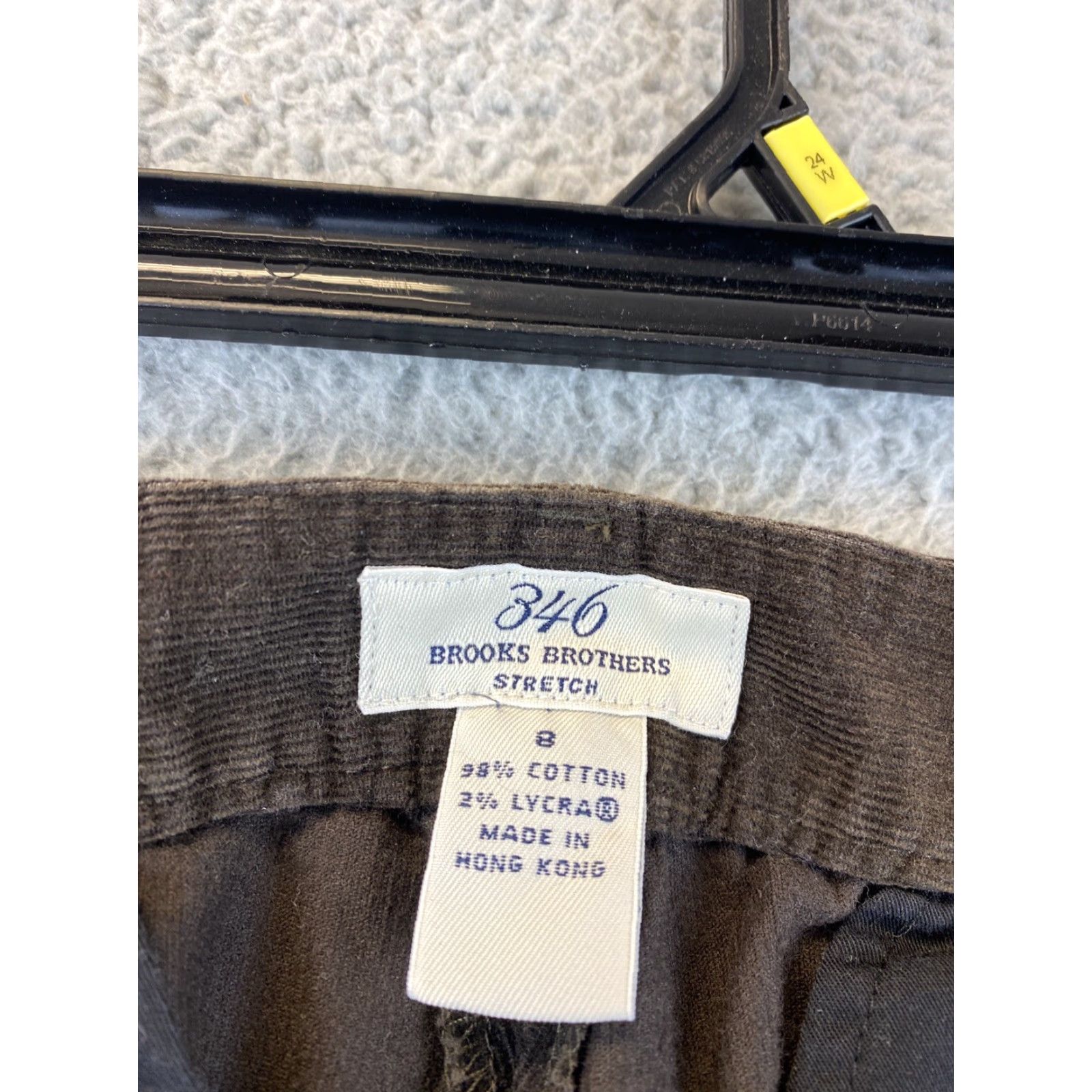Brooks Brothers Brooks Brothers Women's Wide Leg Corduroy Pants Size 8 Brown Fall/Winter Casual Size 30" / US 8 / IT 44 - 3 Thumbnail