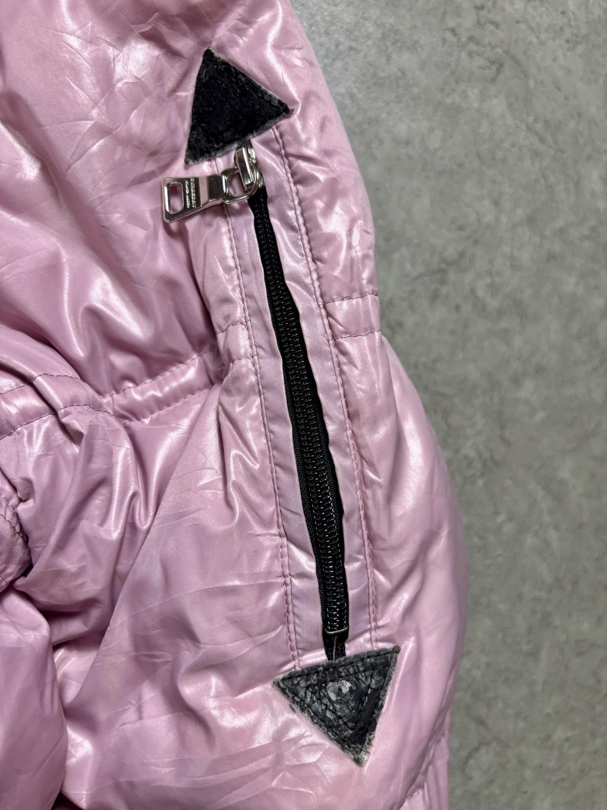 Burberry Burberry puffer fur jacket black label pink made in Japan Size US S / EU 44-46 / 1 - 13 Thumbnail