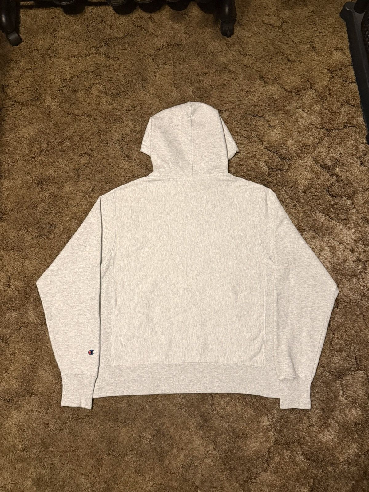 Champion Vintage Champion Small Logo Reverse Weave Hoodie Grey Medium Size US M / EU 48-50 / 2 - 6 Thumbnail