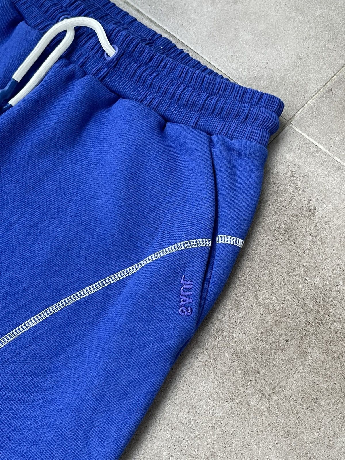 Saul Nash !DS! SS23 Saul Nash Blue Overlock Stitch Lounge Pants Size US 36 / EU 52 - 13 Thumbnail