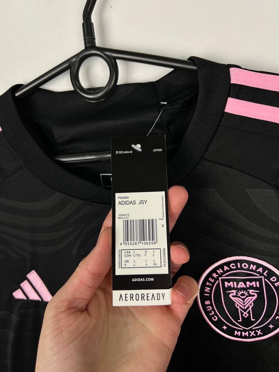 Vintage Inter Miami Adidas Messi Replica t-shirts size L Size US L / EU 52-54 / 3 - 4 Thumbnail