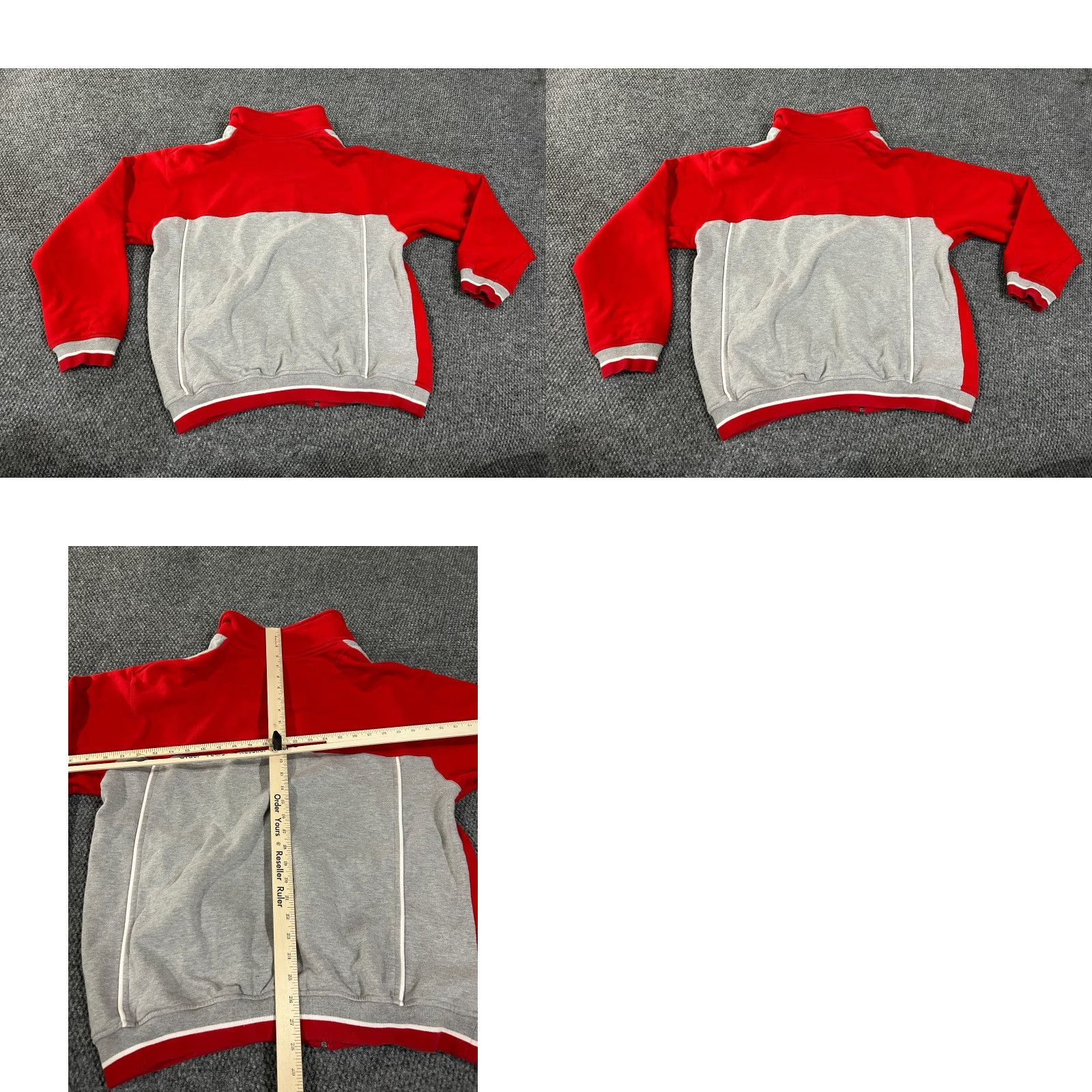 Southpole Southpole Jacket Mens L Full Zip Gray Red Bomber Coat Streetwear Casual Athletic Pockets Mid-Length Winter VINTAGE? Size US L / EU 52-54 / 3 - 8 Thumbnail
