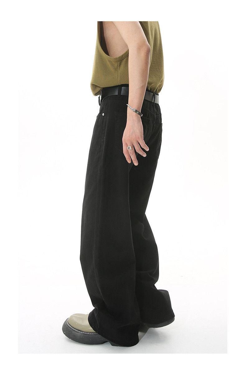 Japanese Brand × Jean Straight loose Japanese style simple mid-high waist jeans Size US 32 / EU 48 - 3 Thumbnail
