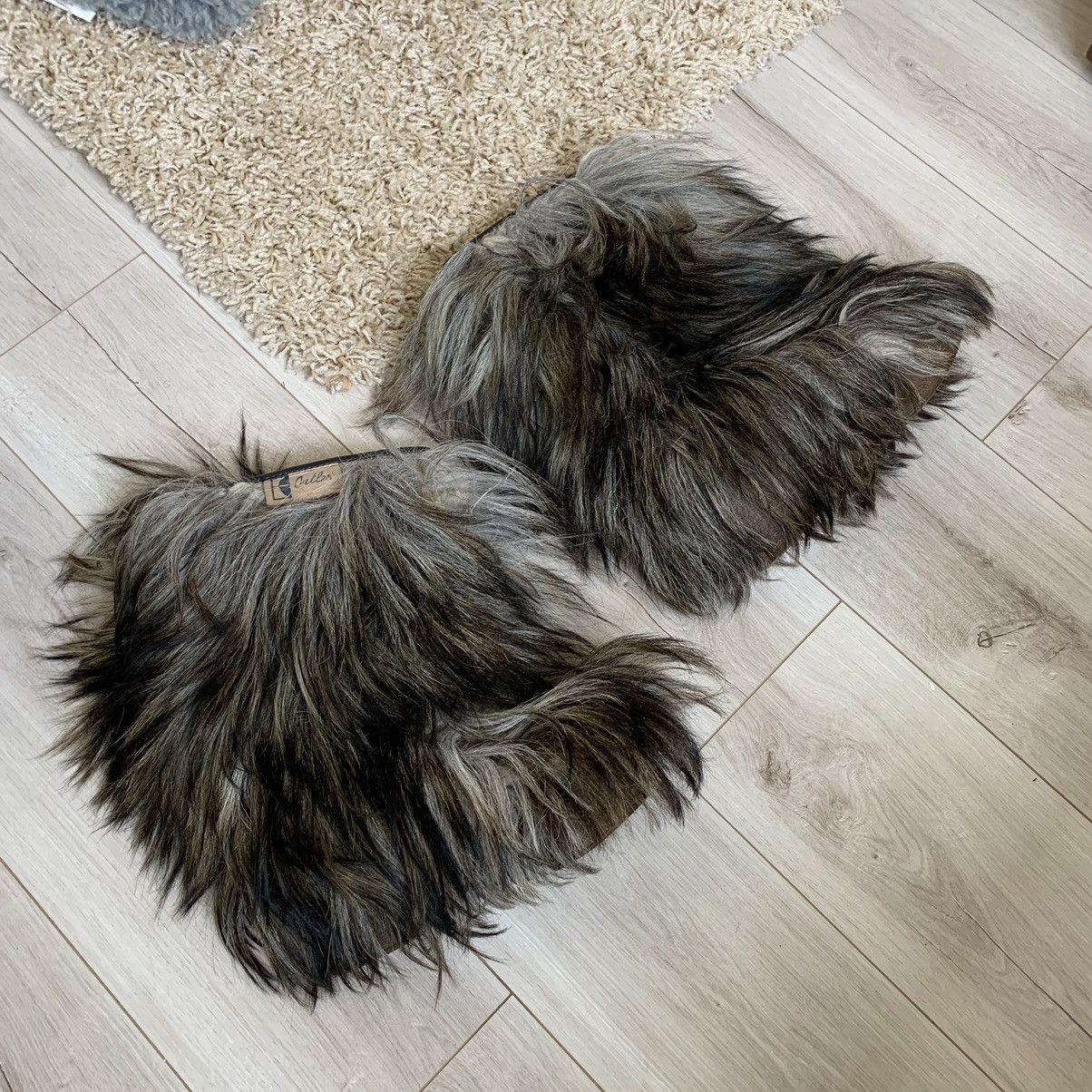 Japanese Brand Vintage Y2K Yeti Style Fur Rave Ski Boots Size US 8 / IT 38 - 3 Thumbnail