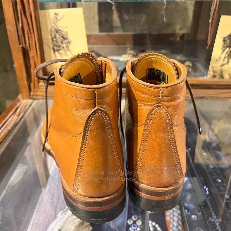 Other RRL Double RL Leather Work Boots - dmc. Size US 9.5 / EU 42-43 - 4 Thumbnail
