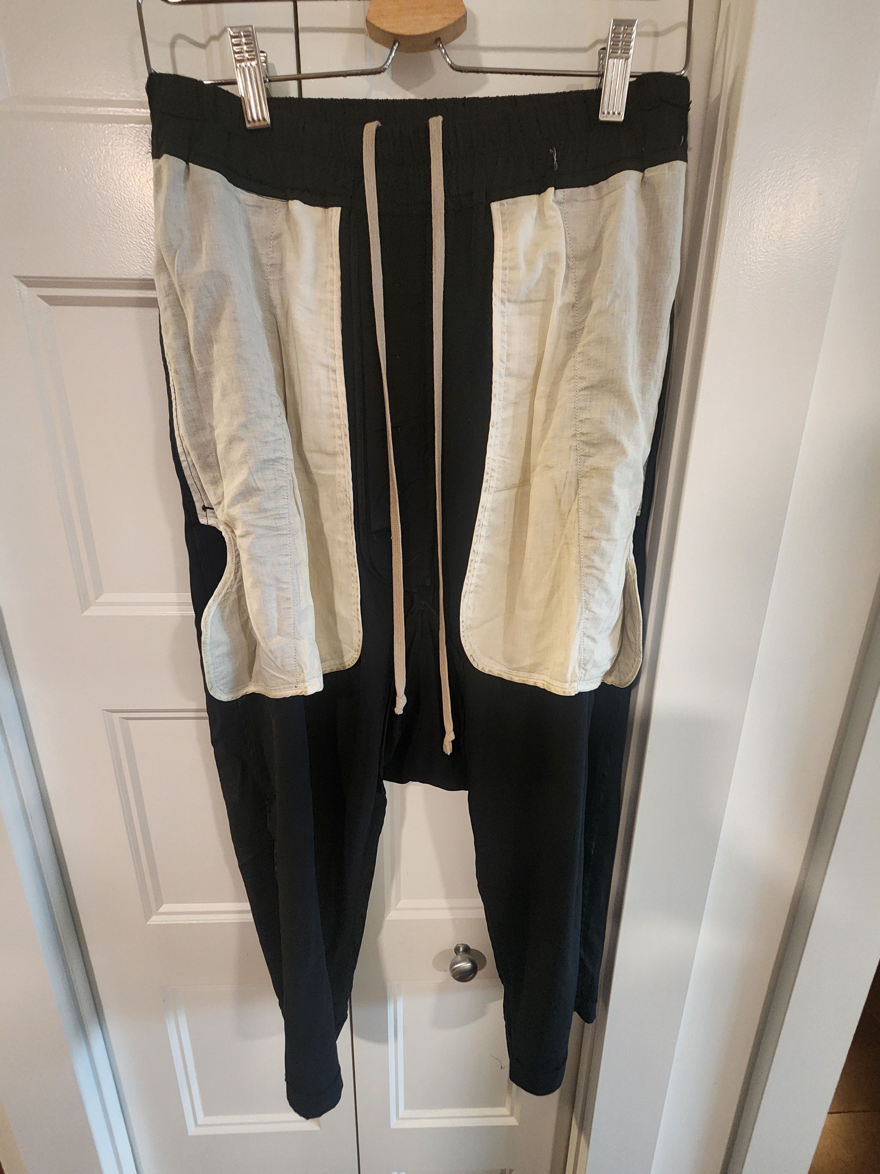 Rick Owens Rick Owens DIRT SS18 DRAWSTRING CROPPED PANTS Size US 30 / EU 46 - 8 Thumbnail