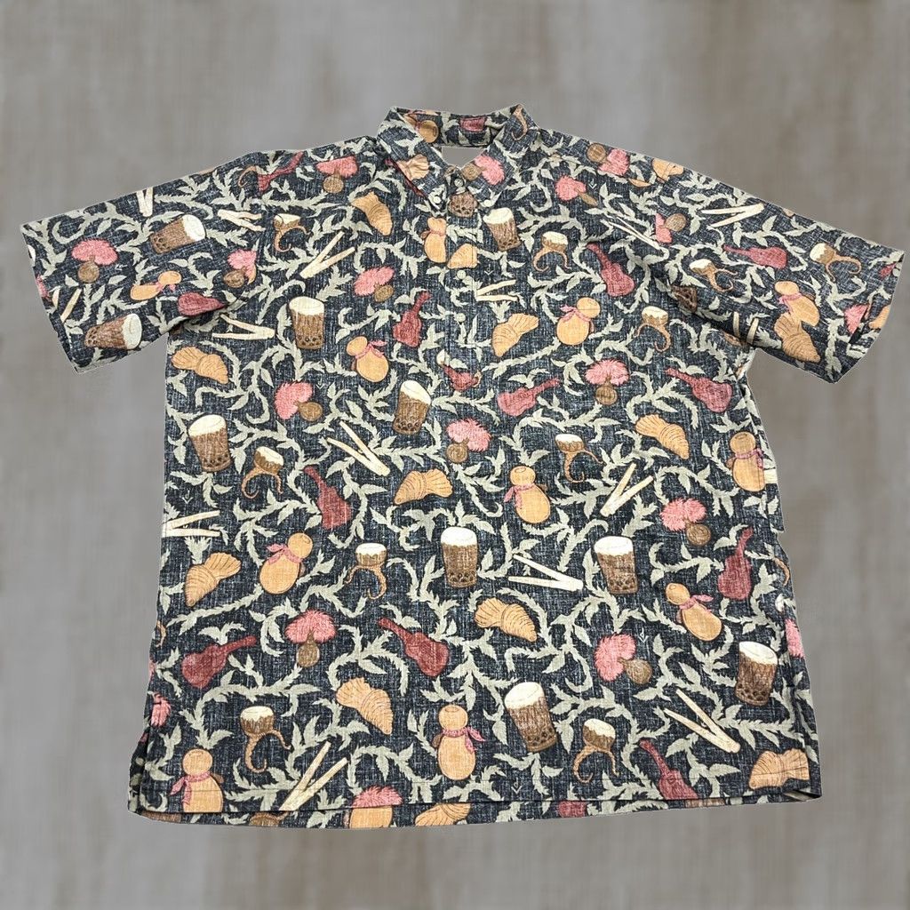 Reyn Spooner Vintage Reyn Spooner Polo Shirt Men 2XL Hawaiian Floral 90s Polo Shirt Mens Size US XXL / EU 58 / 5 - 1 Thumbnail