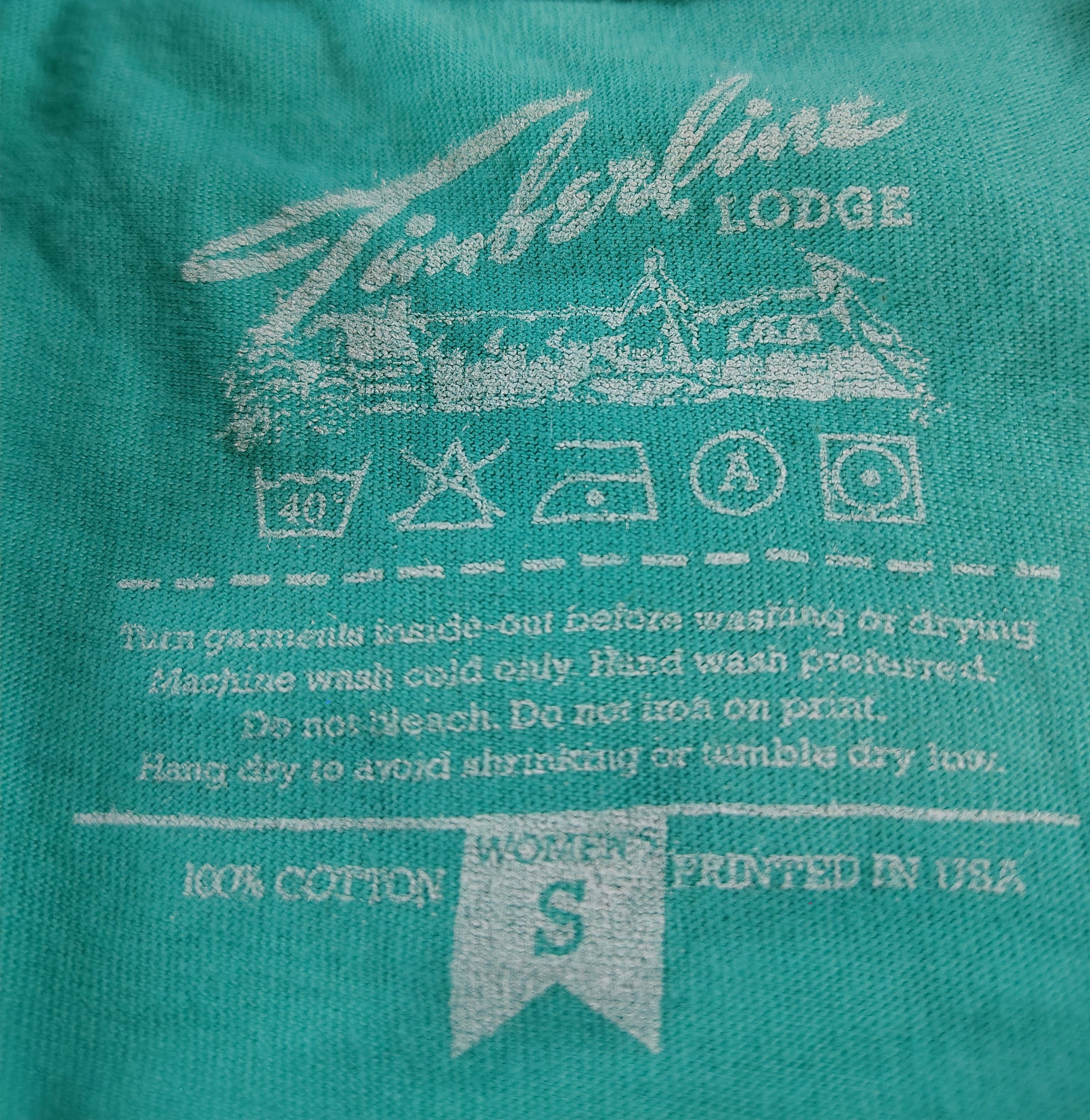 Other Women's Small Sea Green Timberline Lodge Foliage T-Shirt Size S / US 4 / IT 40 - 4 Thumbnail