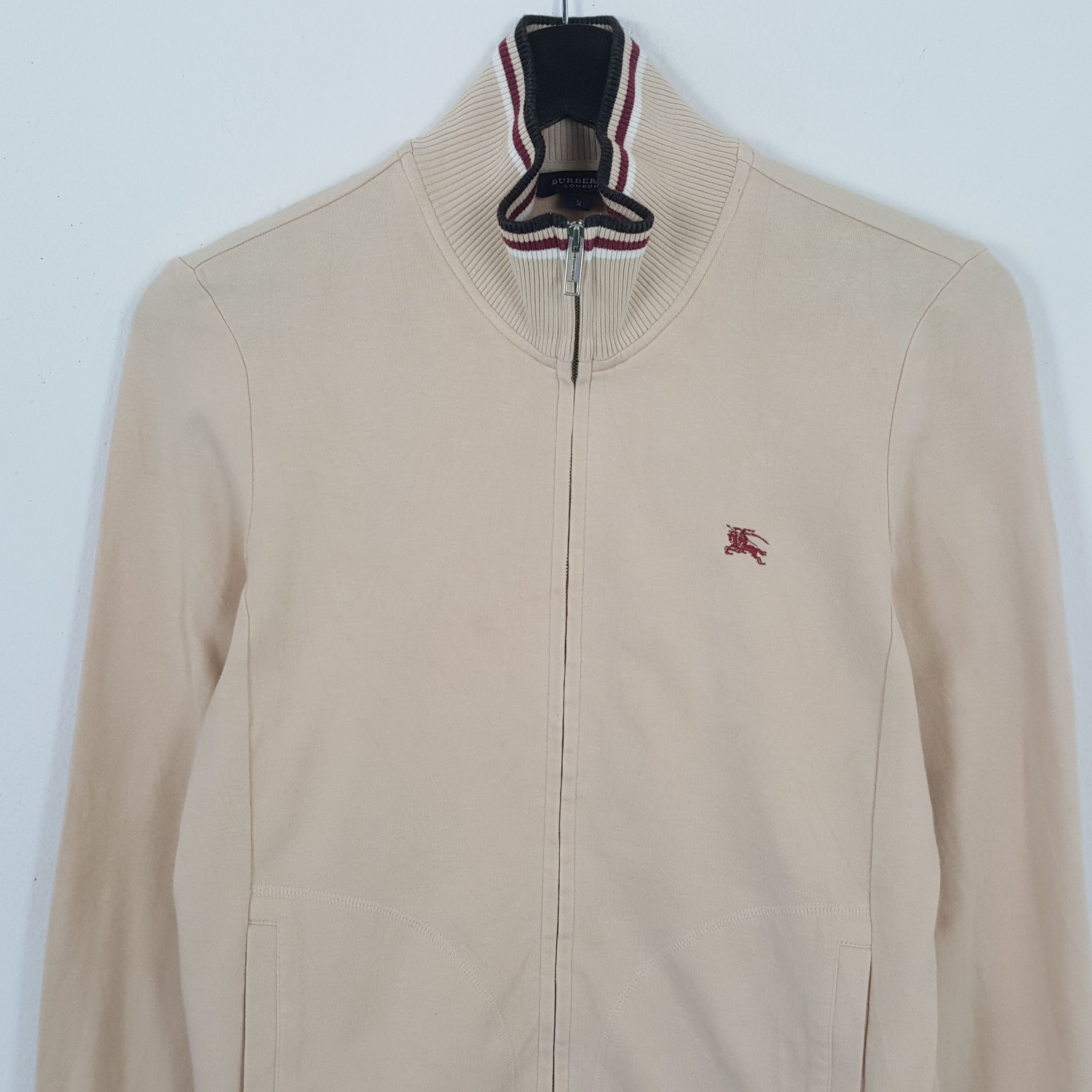 Burberry × Vintage BURBERRY LONDON Fashion Style Custom Art Sweater Size XS / US 0-2 / IT 36-38 - 4 Thumbnail