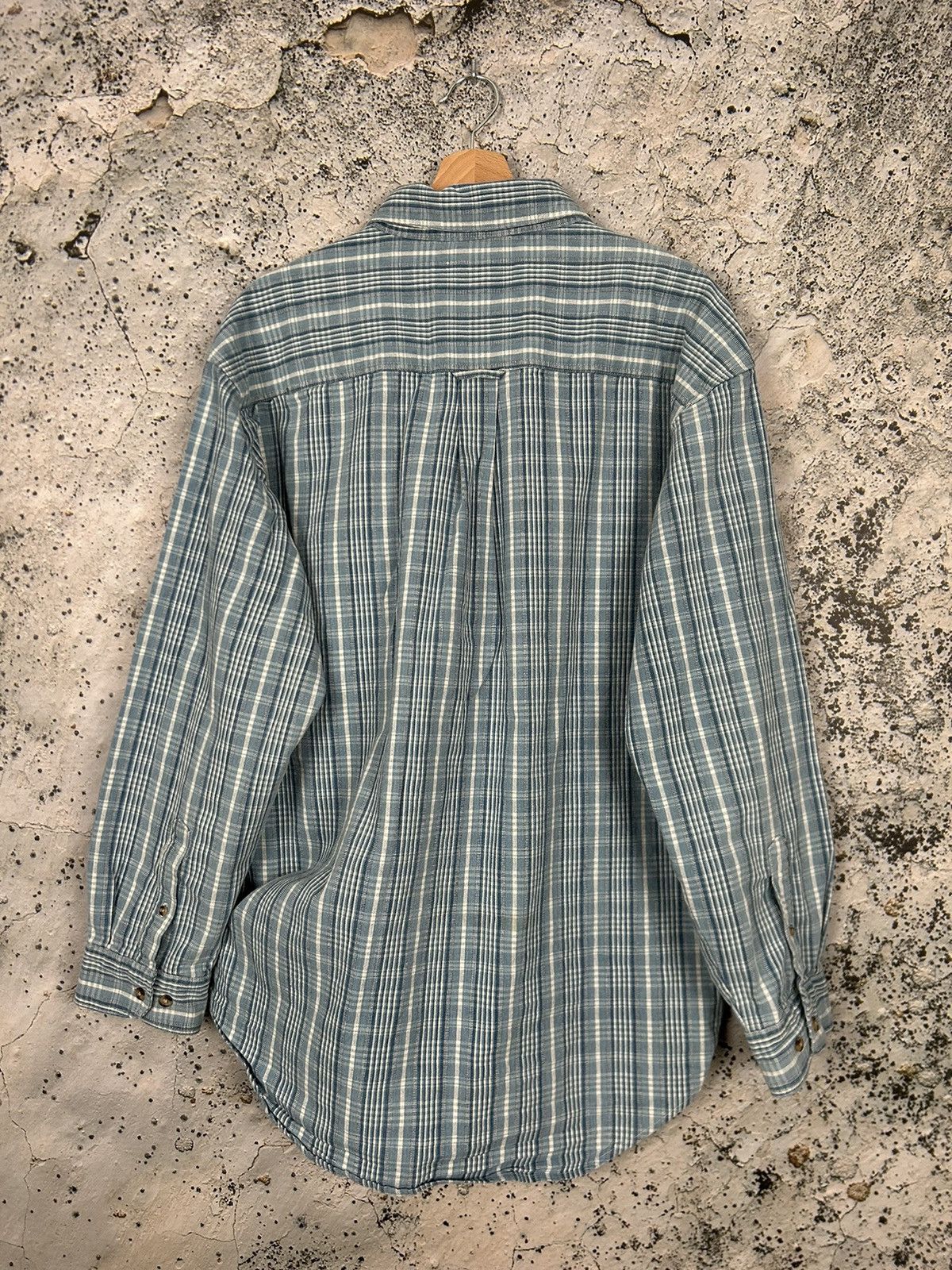 Chaps Ralph Lauren Vintage Chaps Ralph Lauren Blue Overshirt Rare Hype 90s Size US L / EU 52-54 / 3 - 4 Thumbnail
